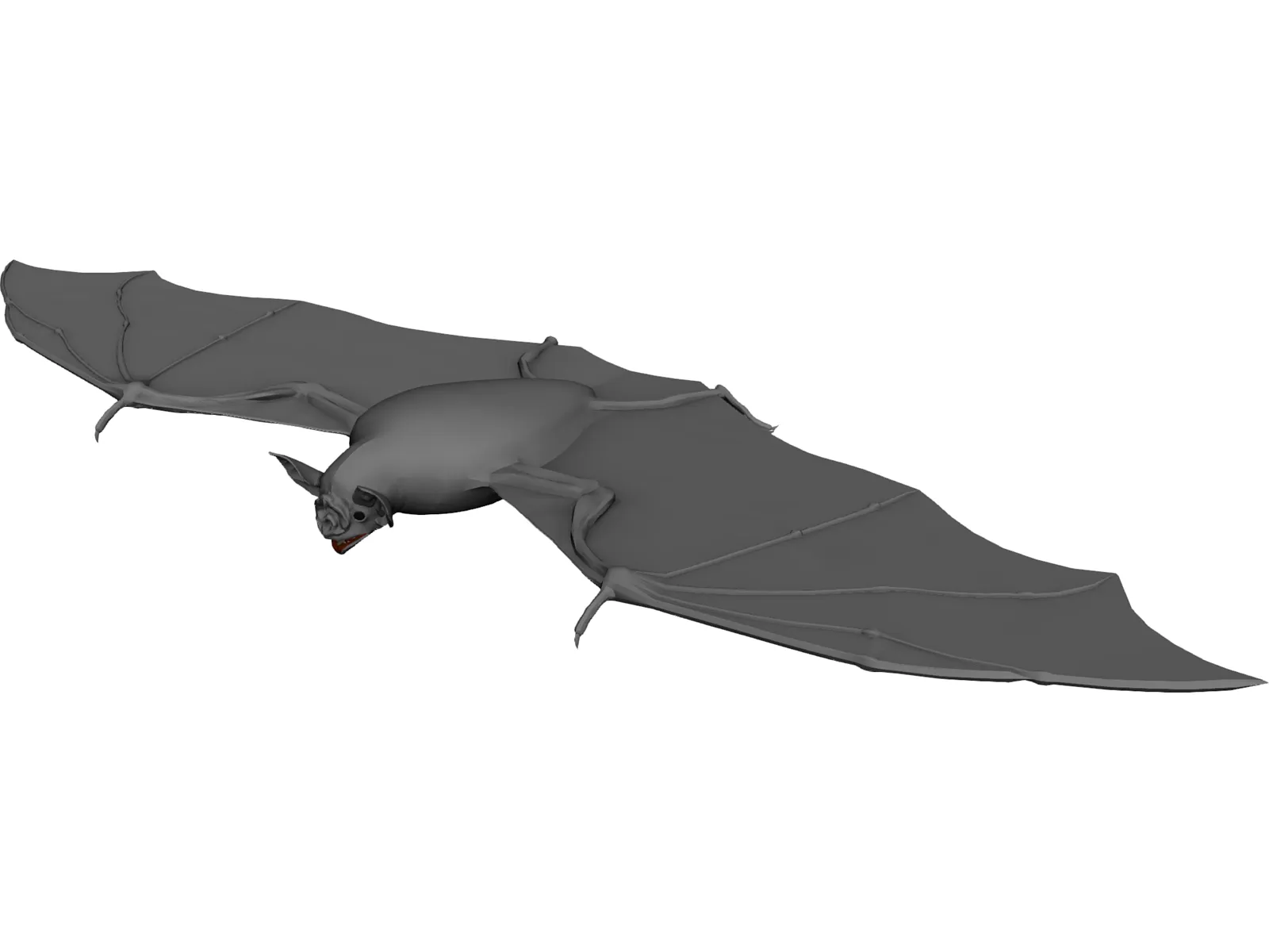 Vampire Bat 3D Model main preview