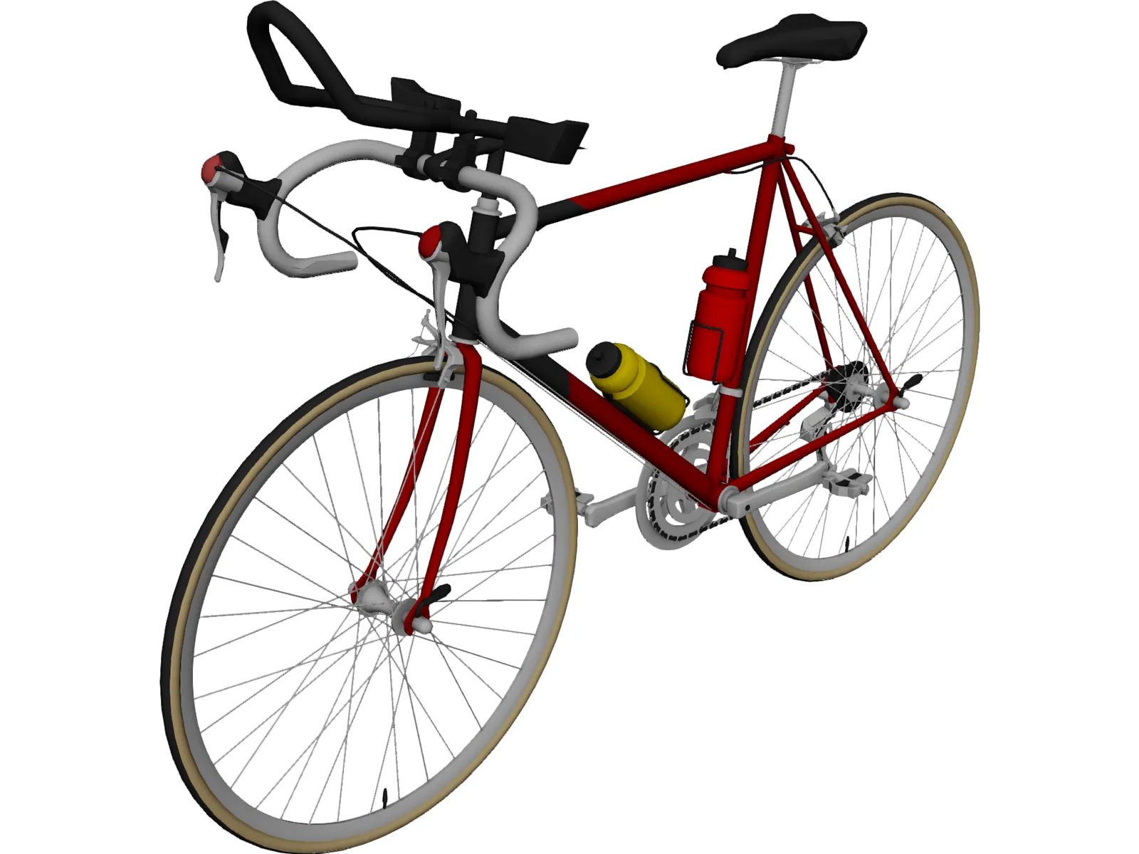Bicycle 3D Model main preview