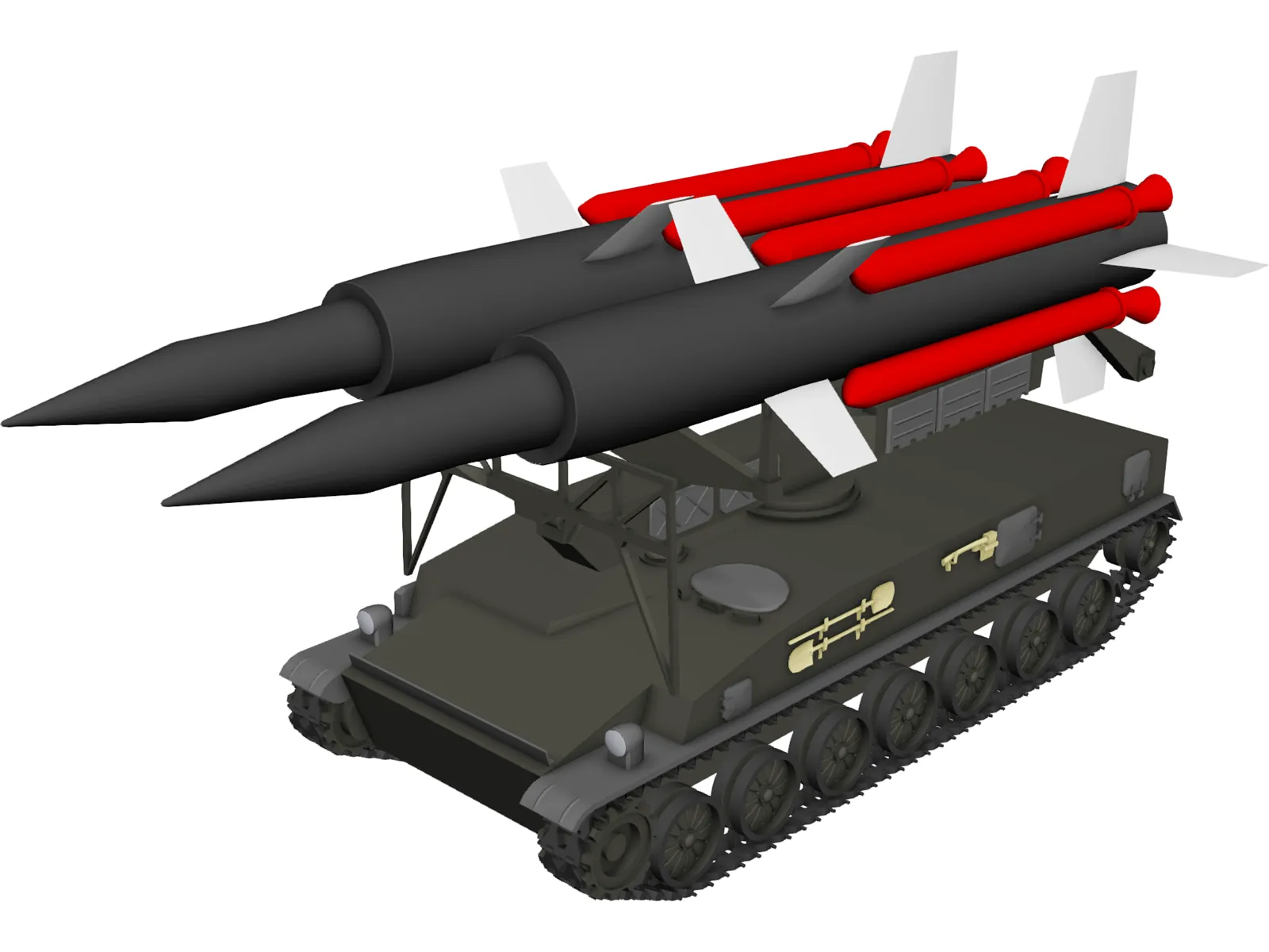 SA-4 3D Model main preview