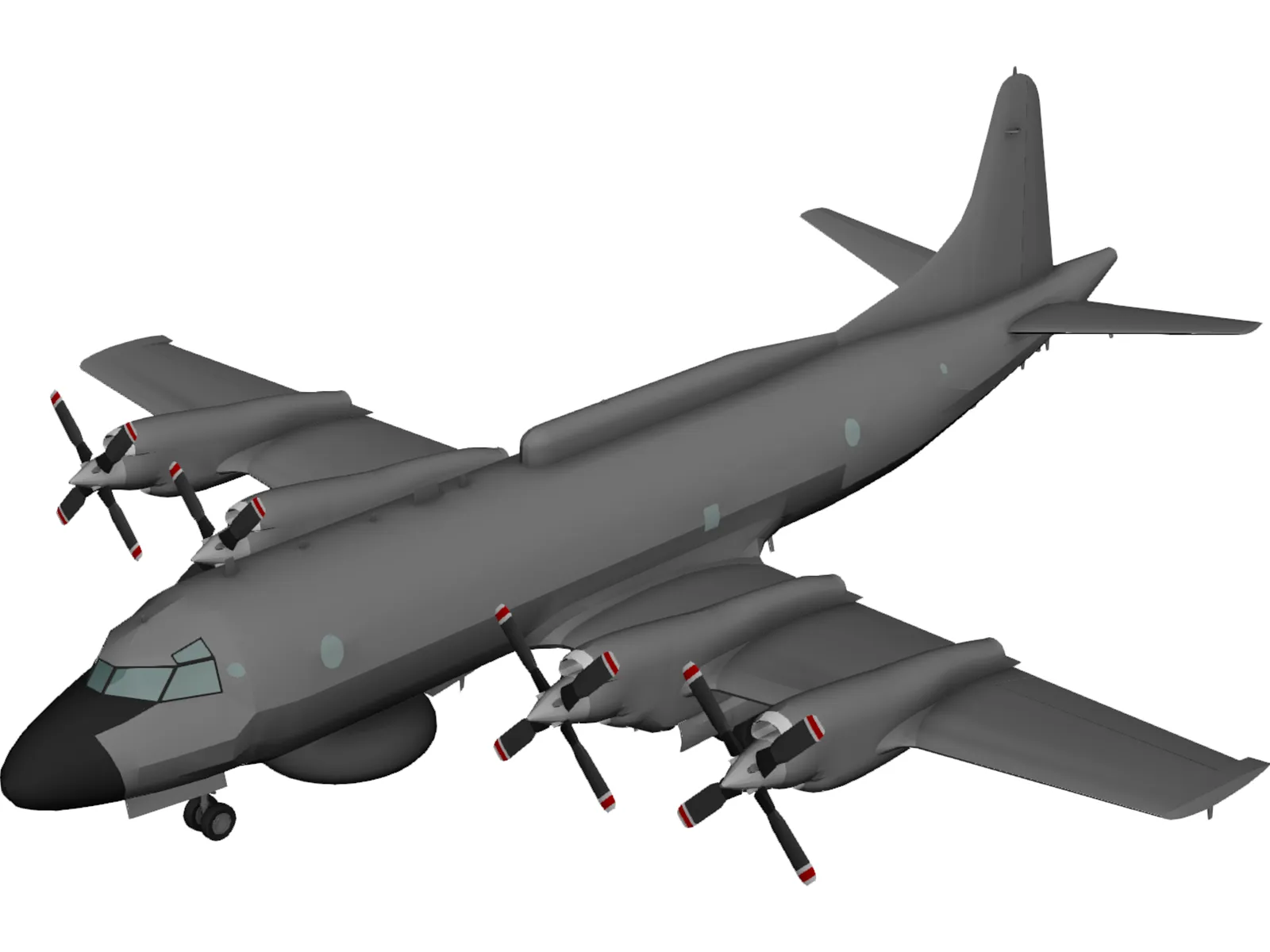 EP-3E 3D Model main preview