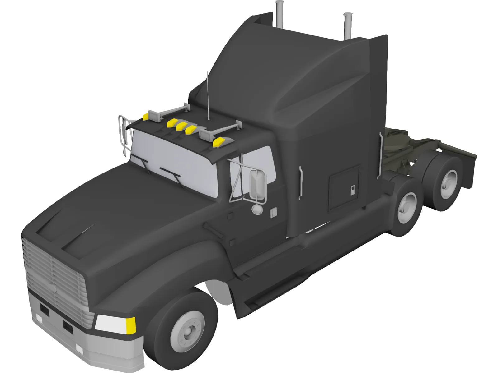 Ford Aeromax 120 3D Model main preview
