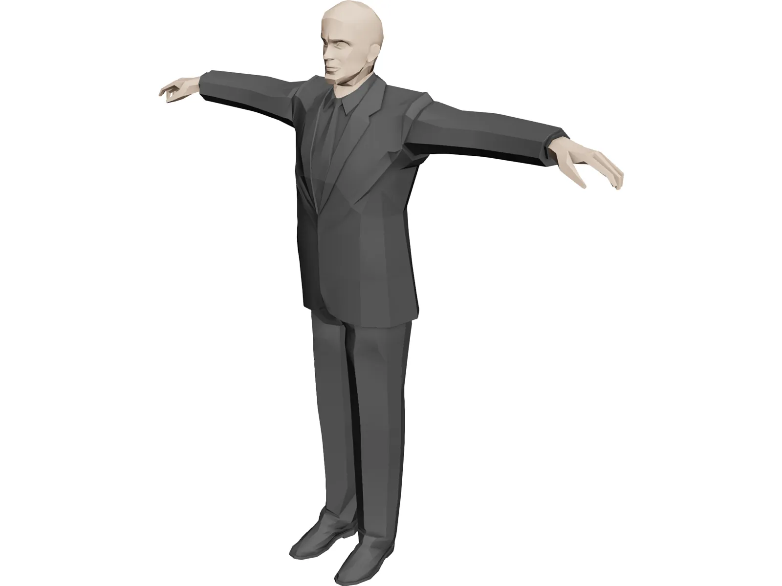 Man 3D Model main preview