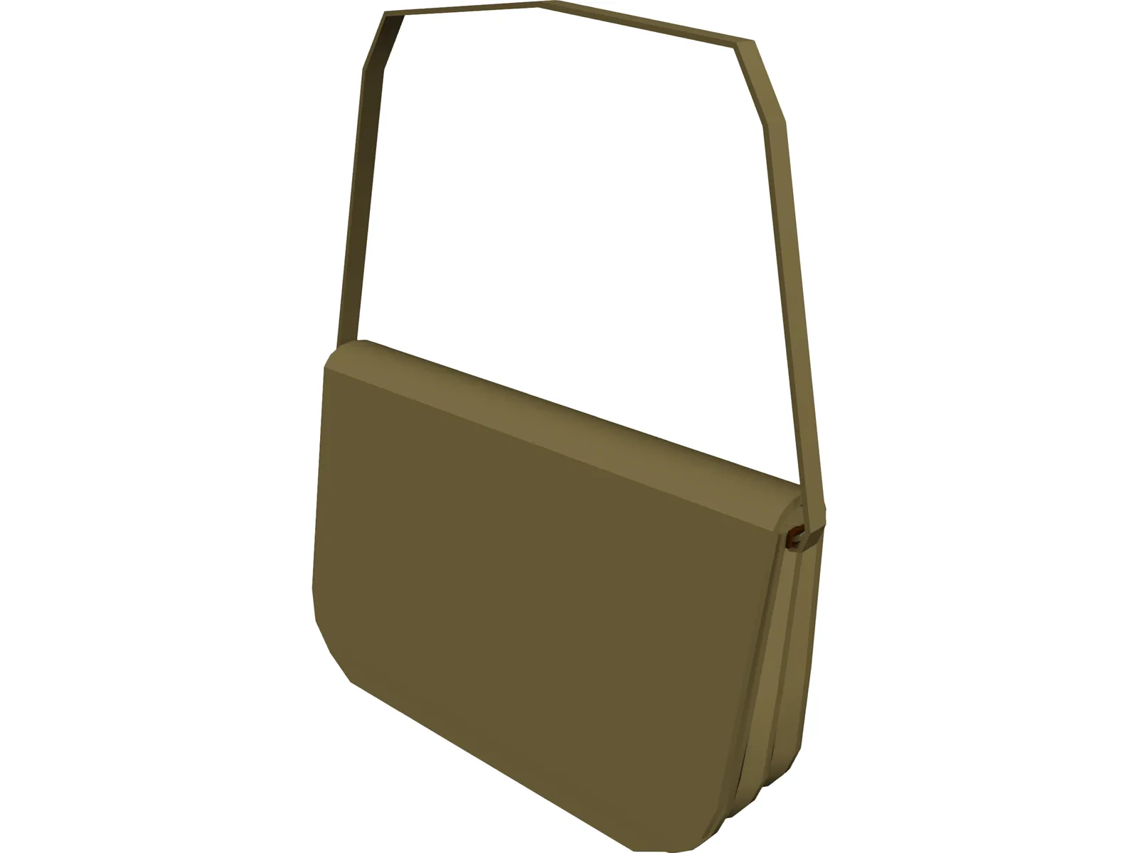 Handbag 3D Model main preview