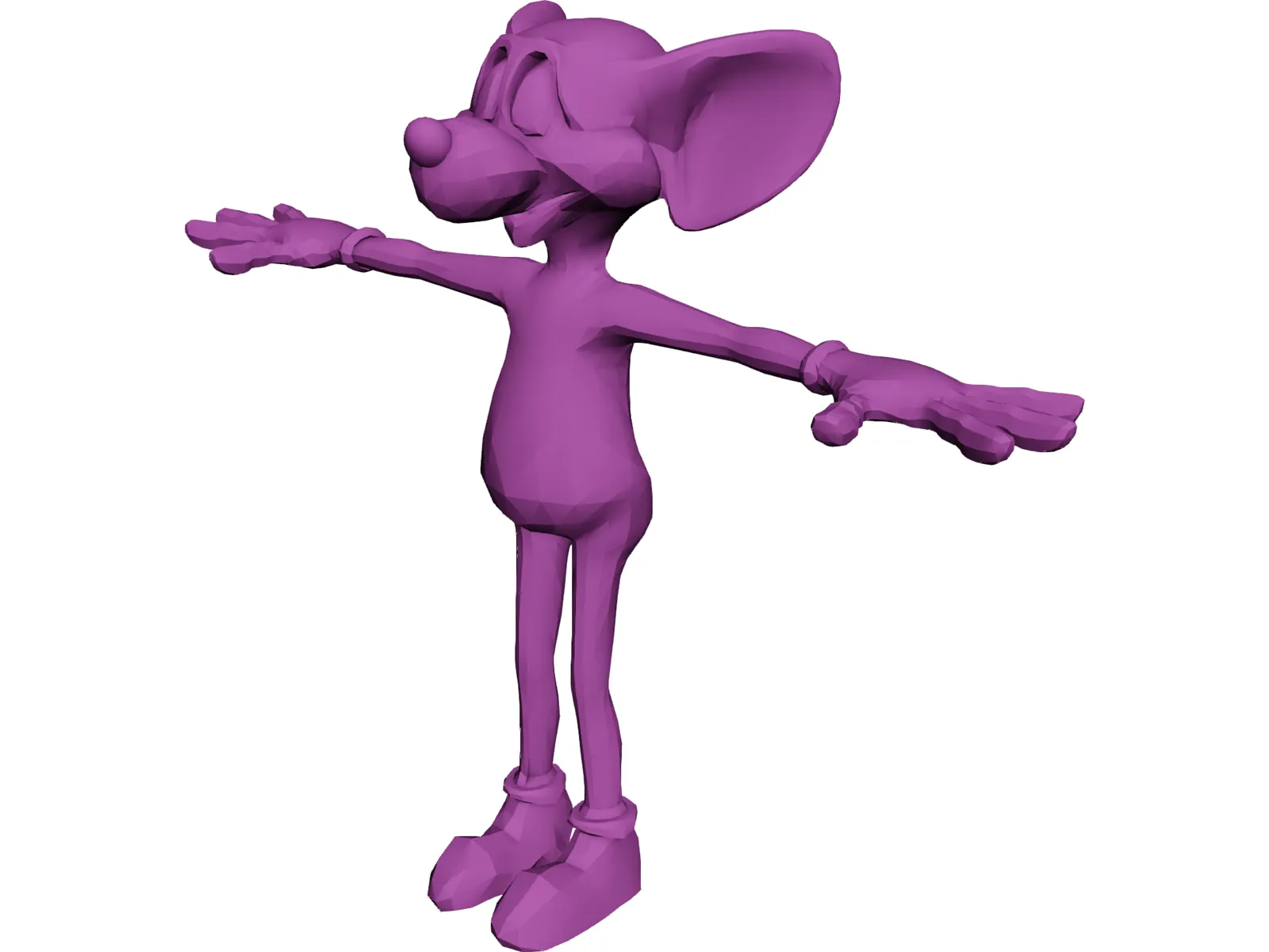Mouse 3D Model main preview