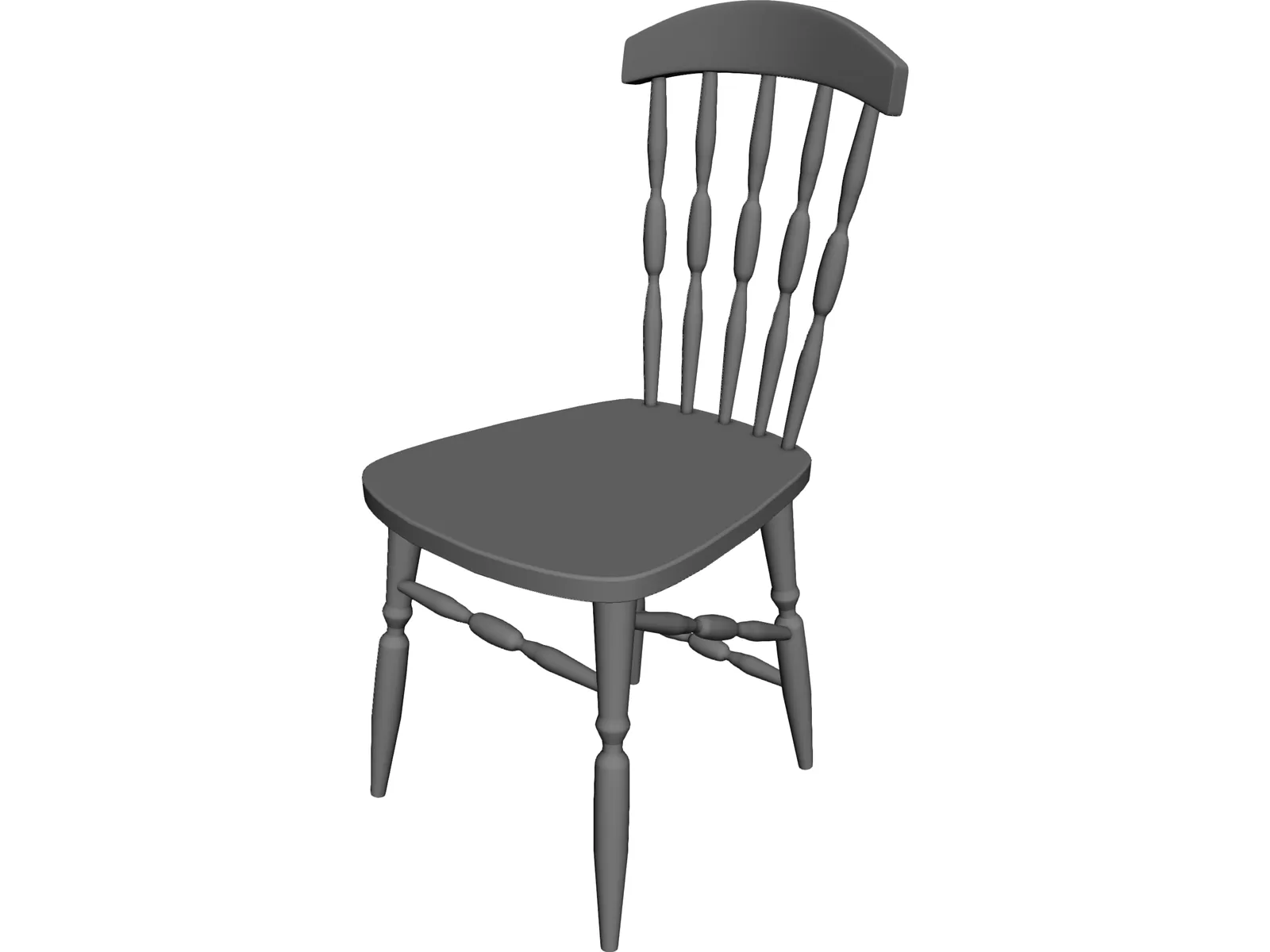 Chair 3D Model main preview