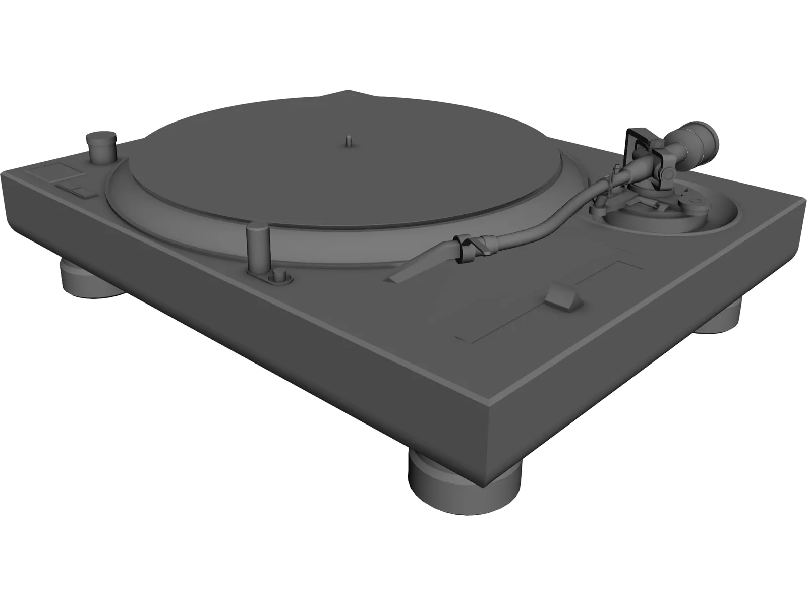 Turn Table 3D Model main preview