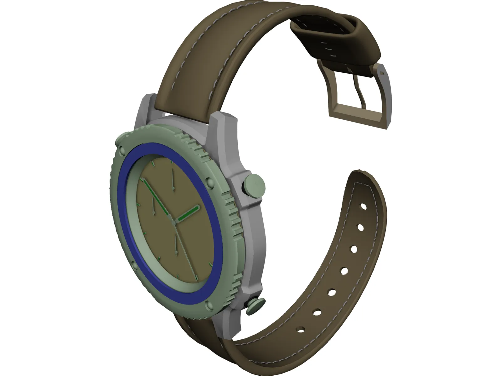 Watch Citizen 3D Model main preview