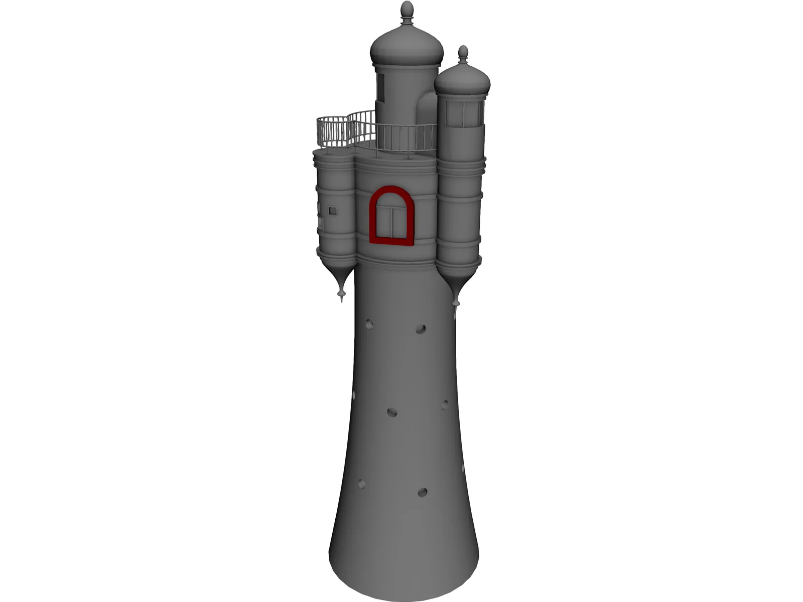 Lighthouse 3D Model main preview
