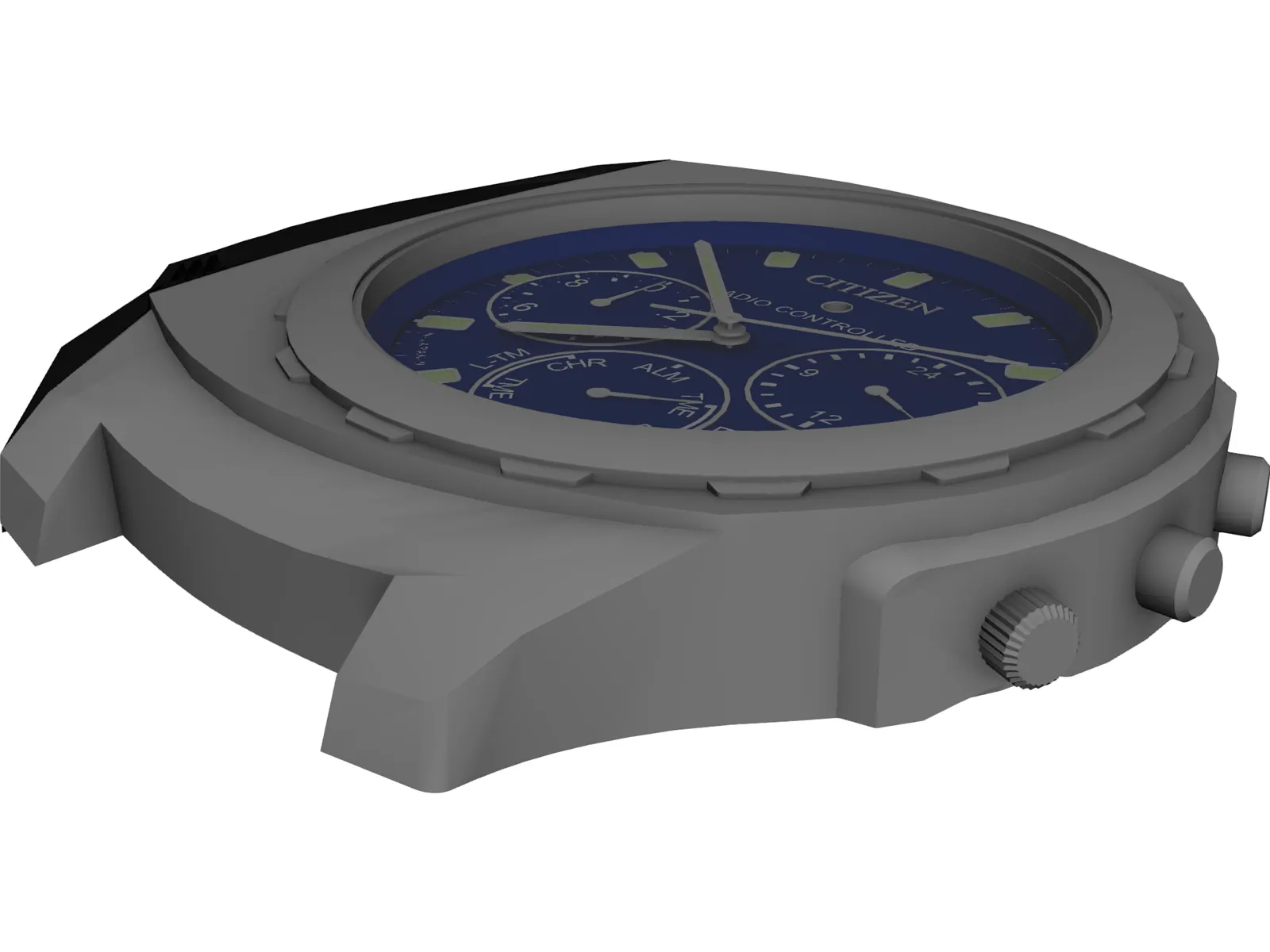 Watch Citizen Radio Controlled 3D Model main preview