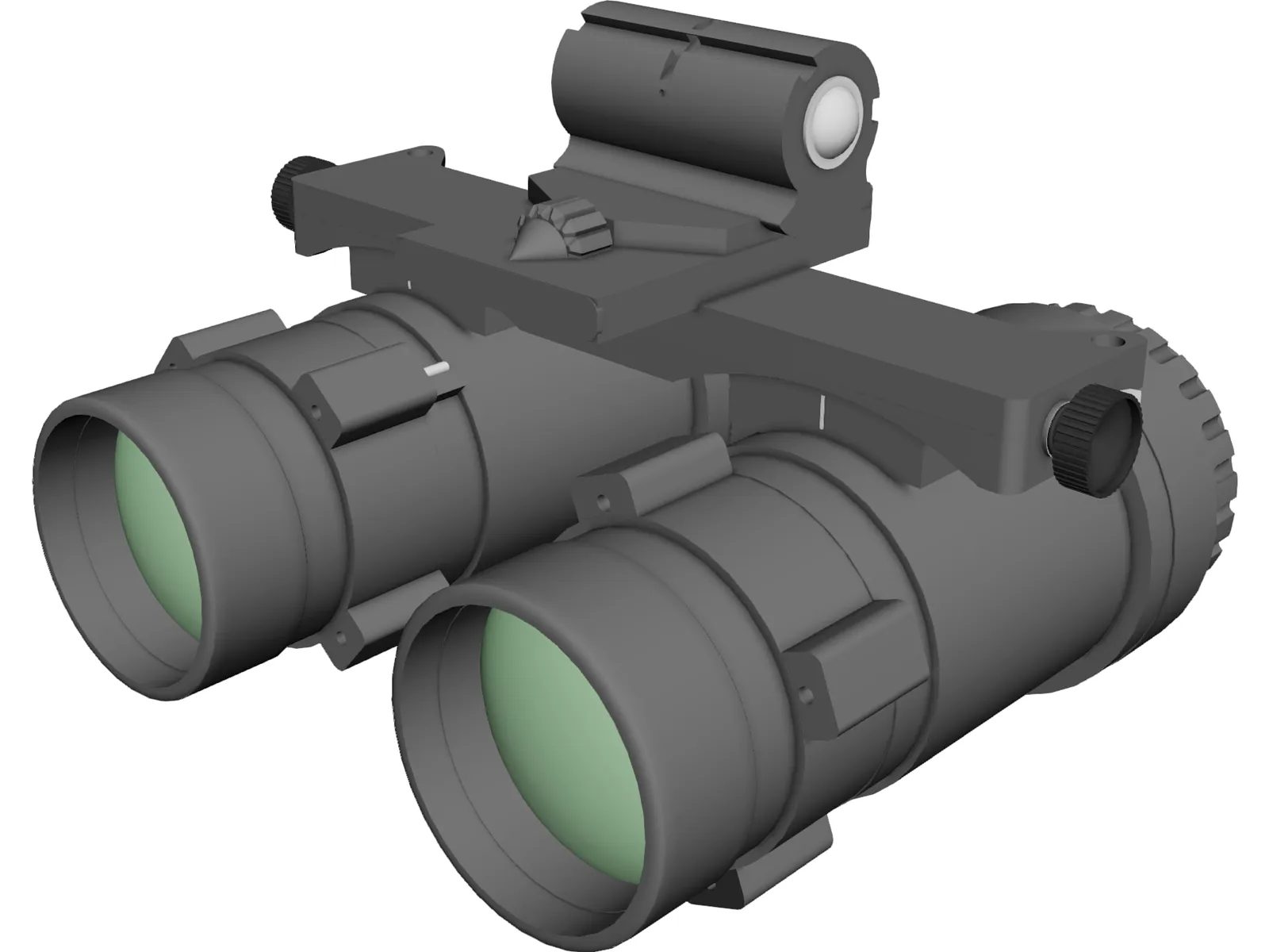 Anvis 9 NVG Goggles 3D Model main preview