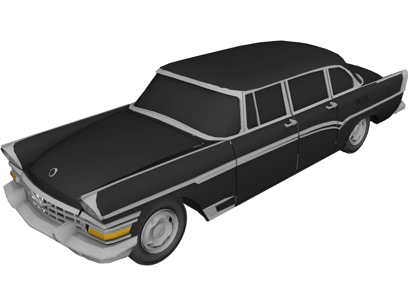 ZIL 111 3D Model main preview