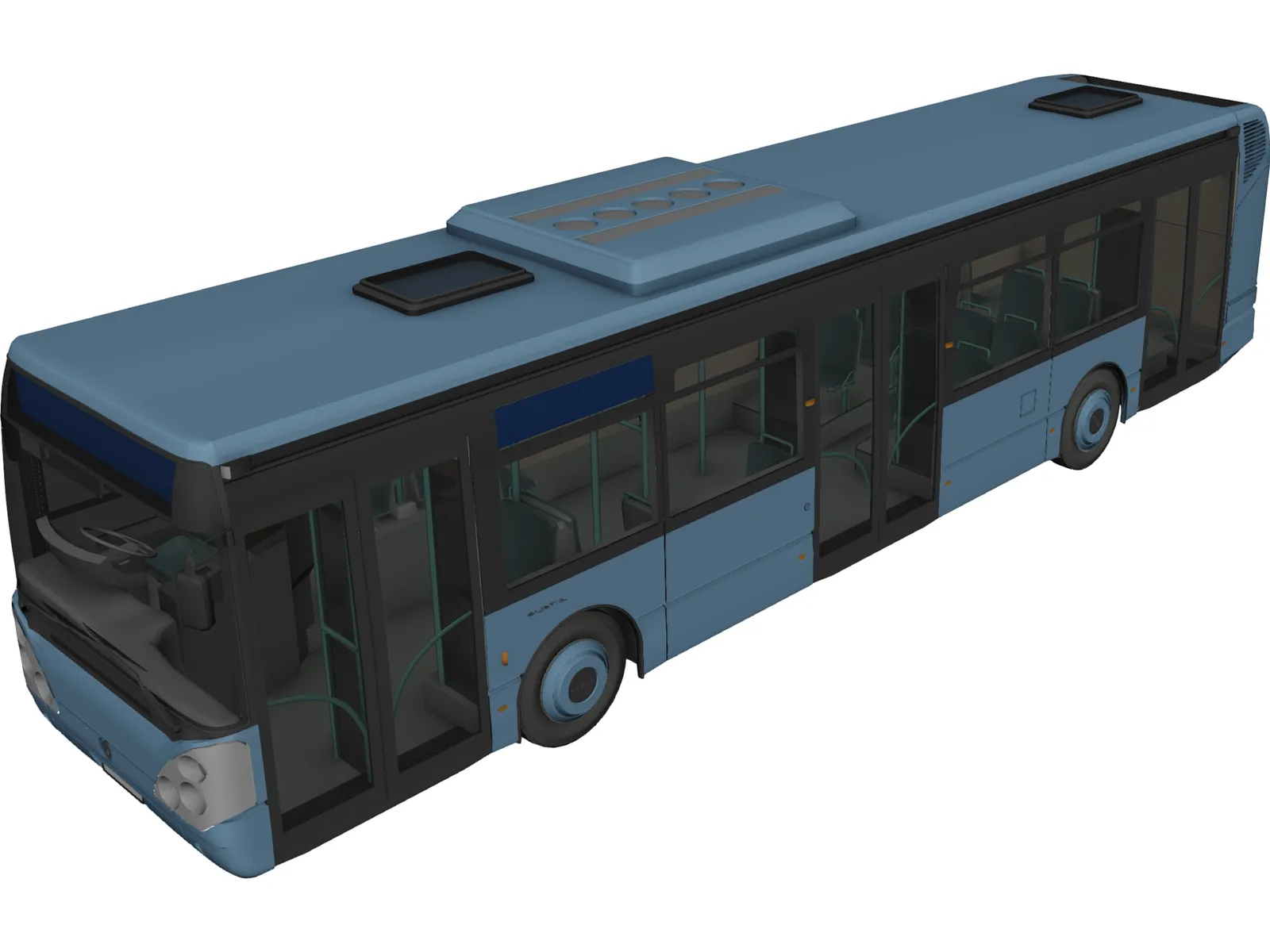 Bus Iveco Citelis 3D Model main preview