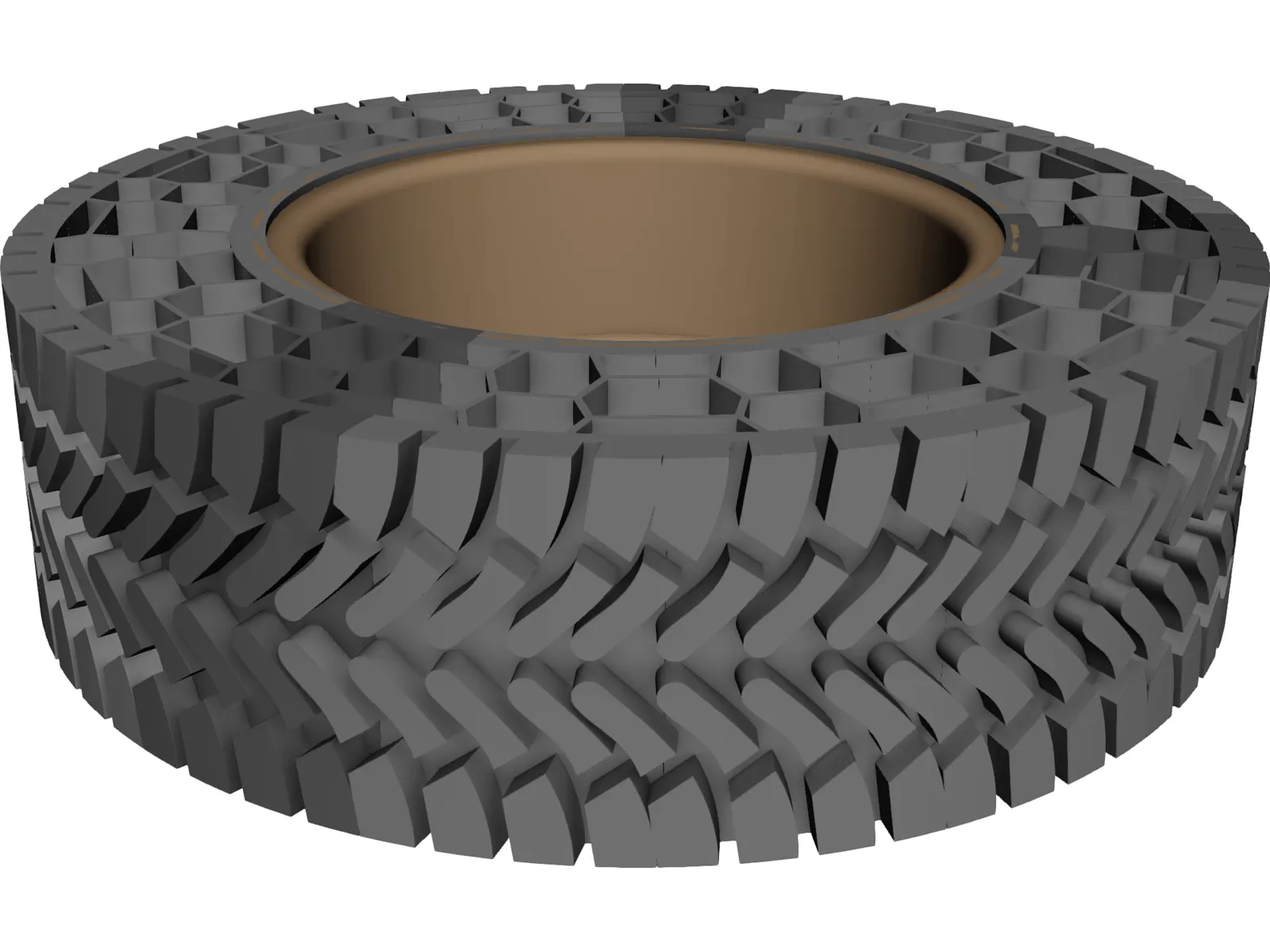 Run Flat Tire 3D Model main preview