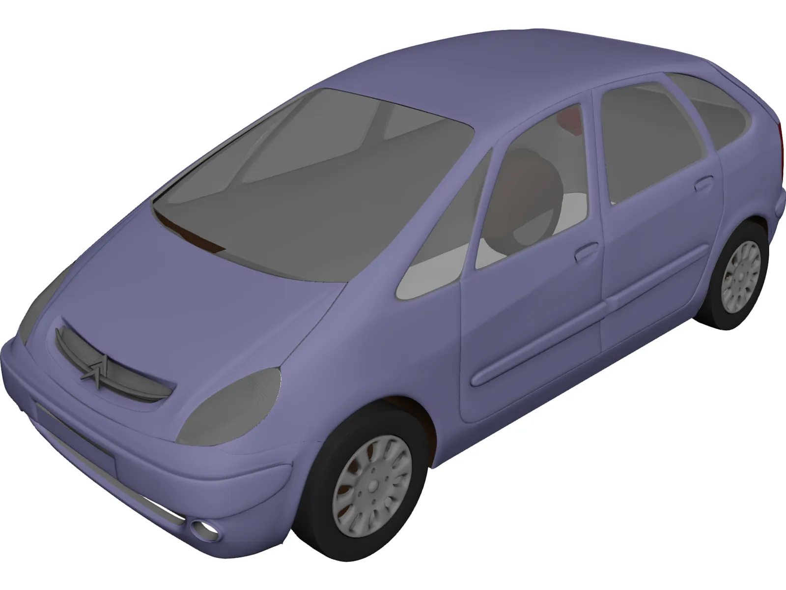 Citroen Xsara Picasso 3D Model main preview