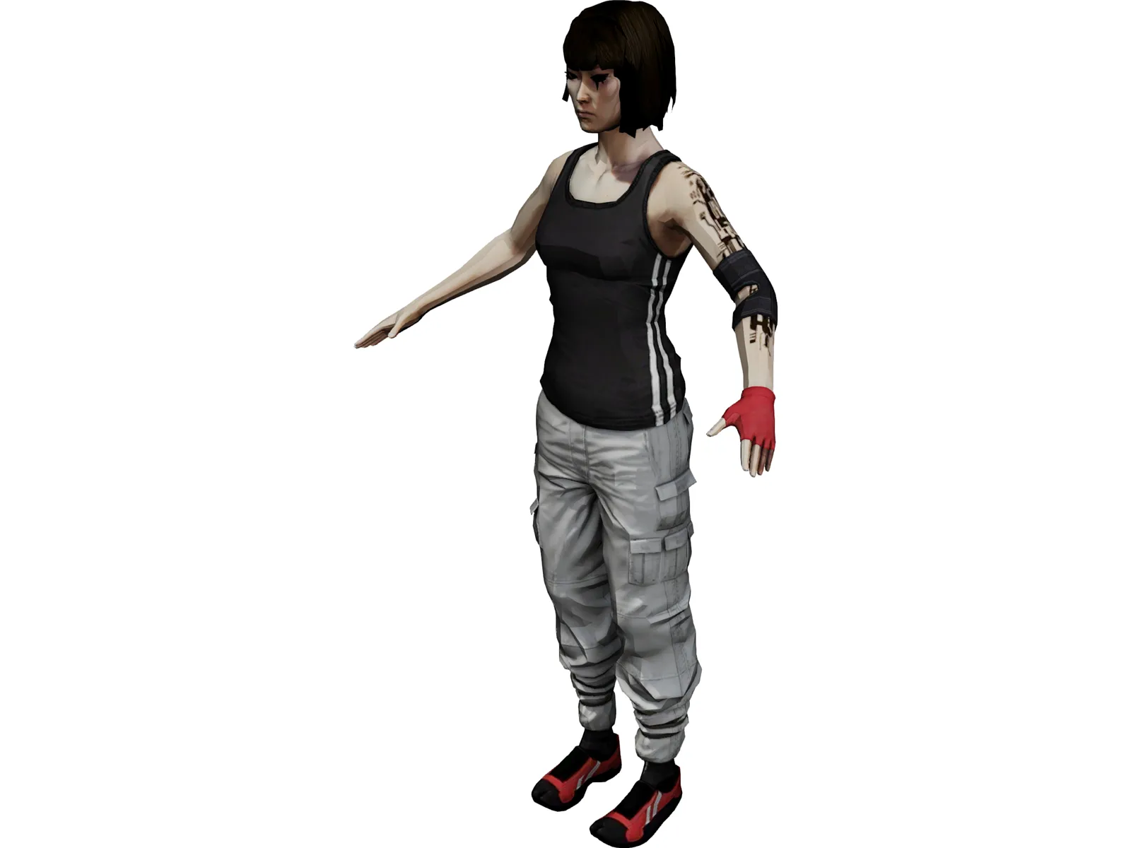 Faith [Mirrors Edge] 3D Model main preview