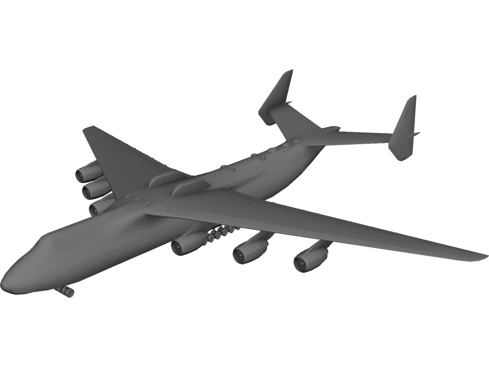 Antonov An-225 Mriya 3D Model main preview