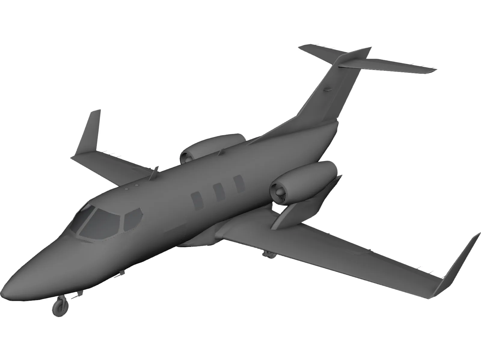 Honda HA-420 HondaJet 3D Model main preview