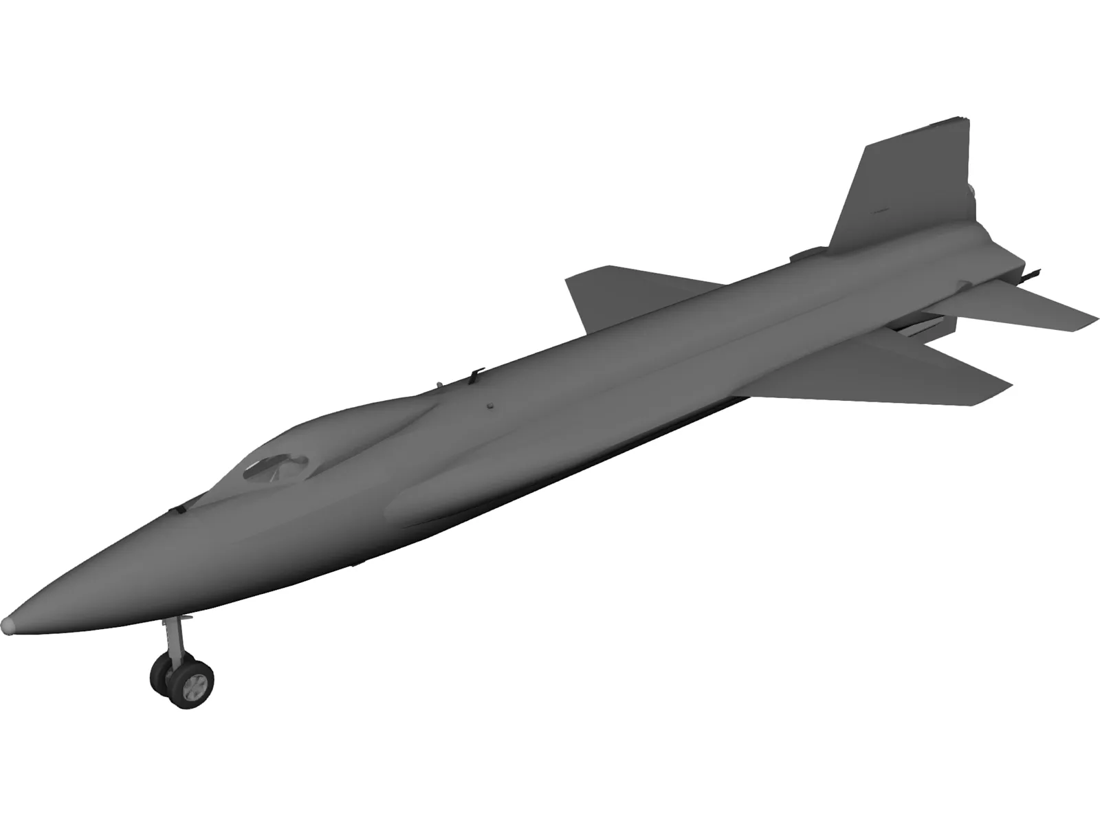 X15B 3D Model main preview