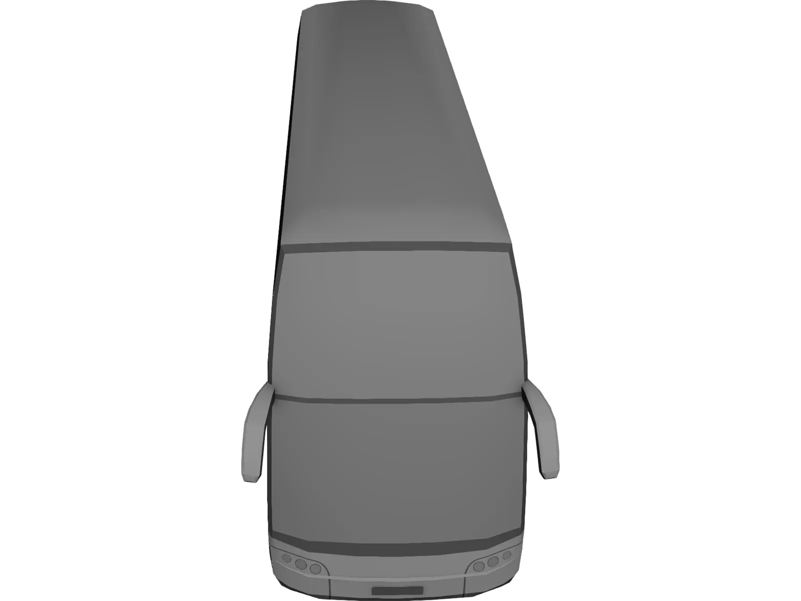 Bus 3D Model main preview