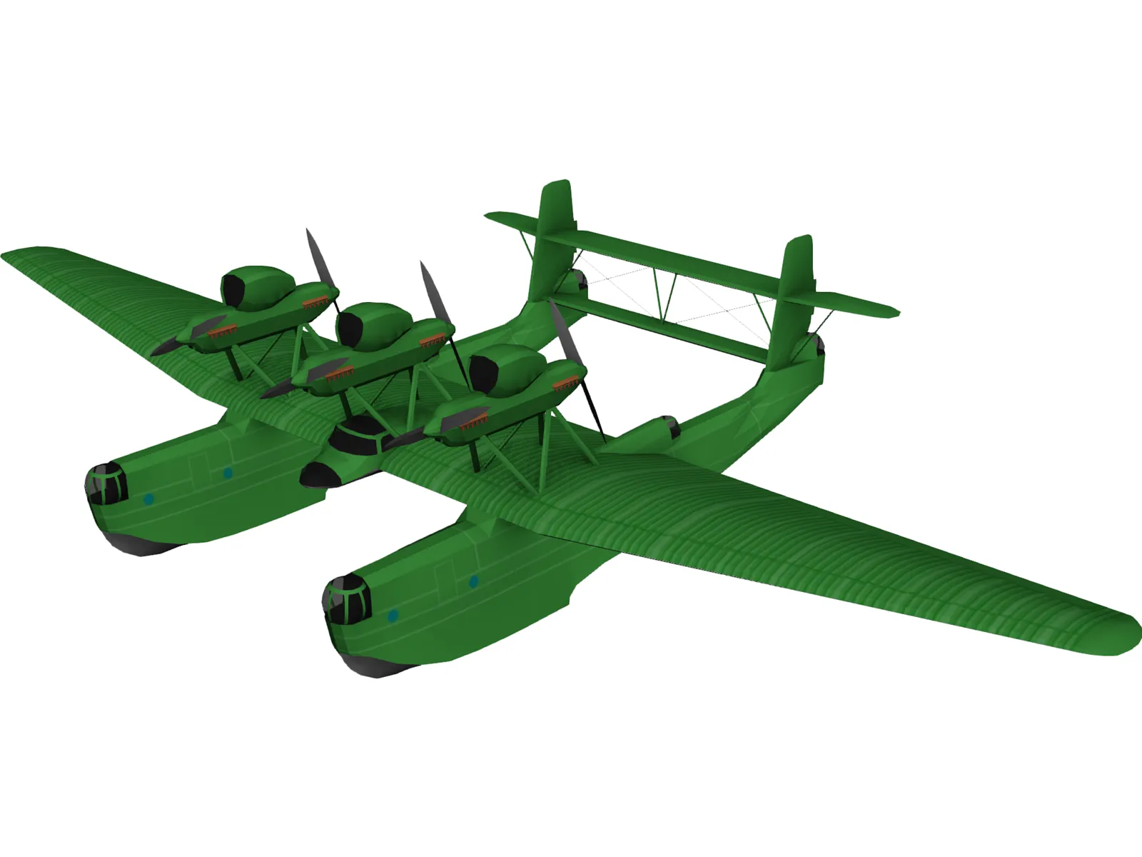 Tupolev ANT-22 (MK-1) 3D Model main preview