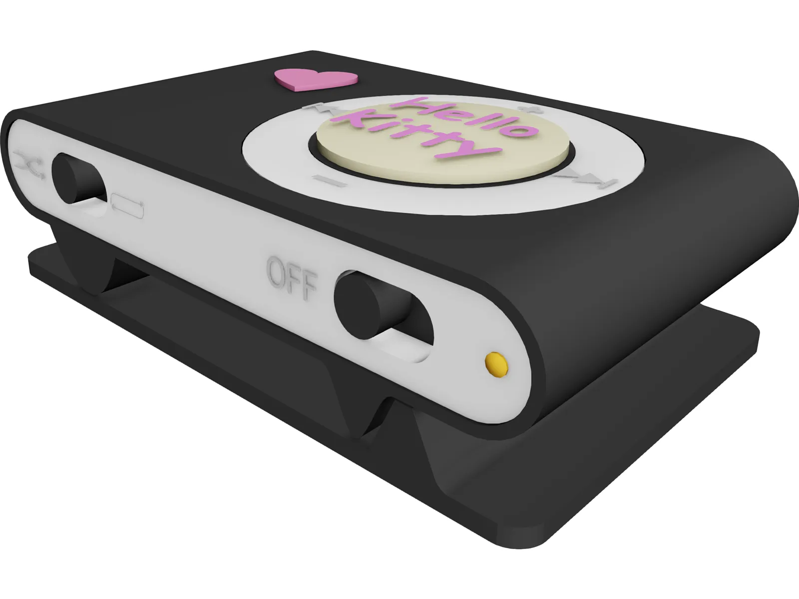 Ipod Kitty 3D Model main preview