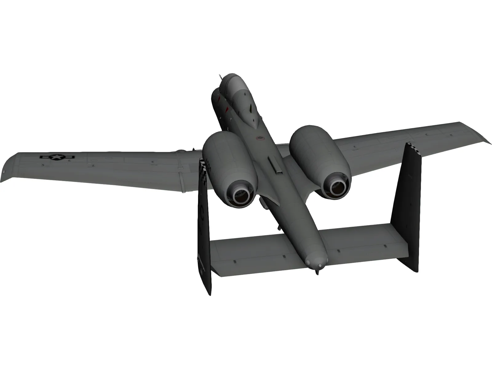 A-10 Warthog 3D Model main preview