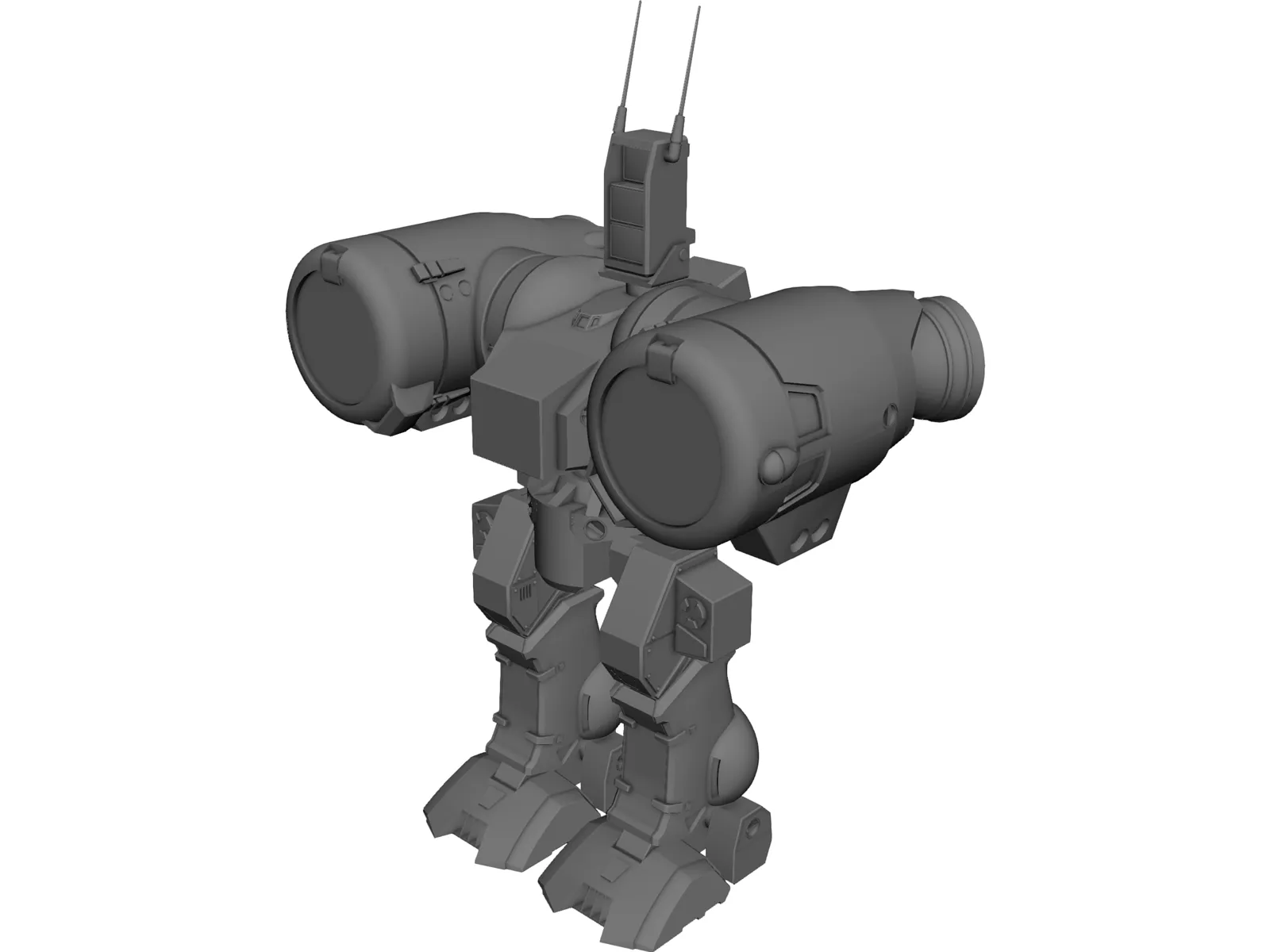 Phalanx 3D Model main preview