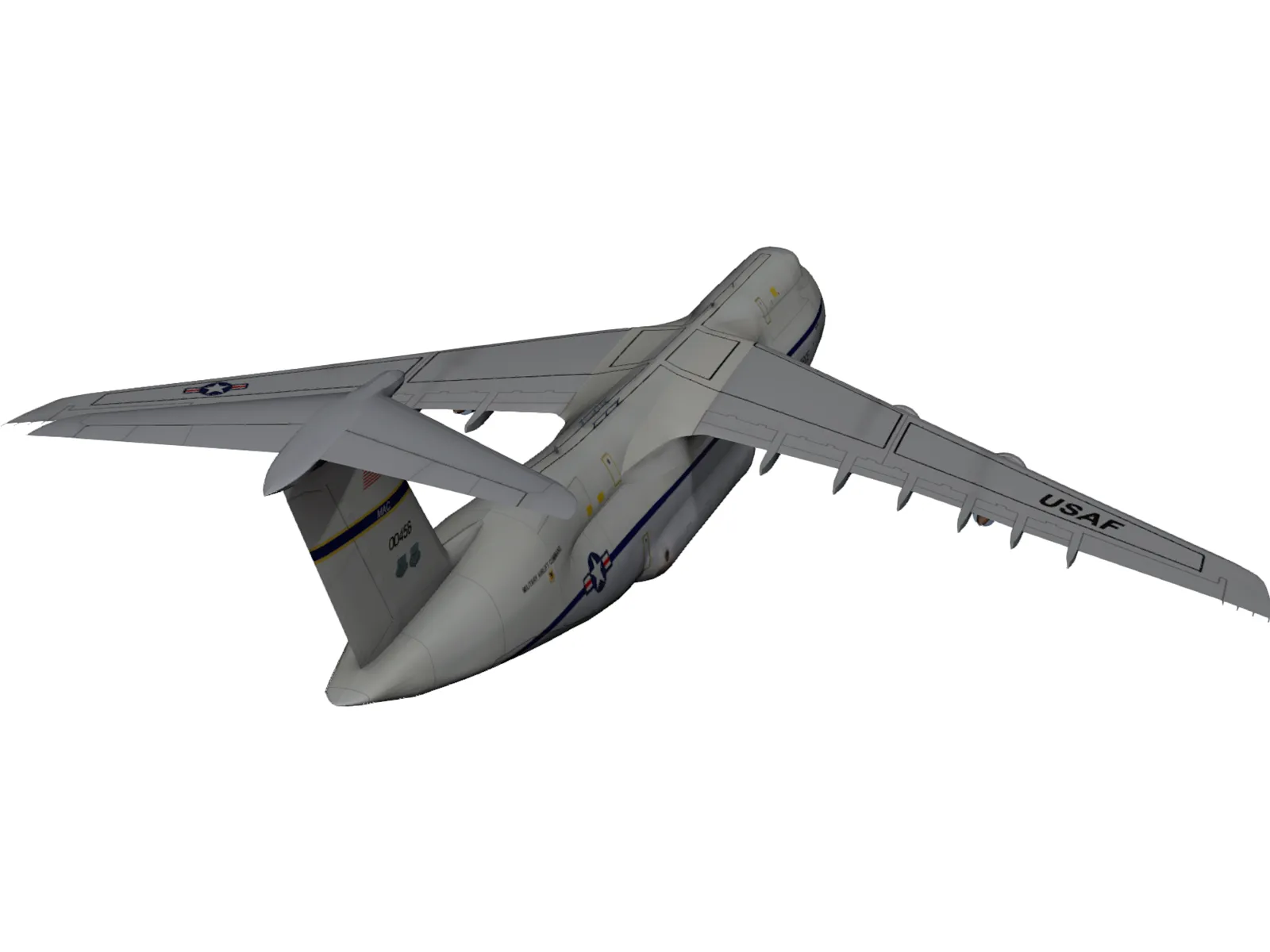 Lockheed C-5 Galaxy 3D Model main preview