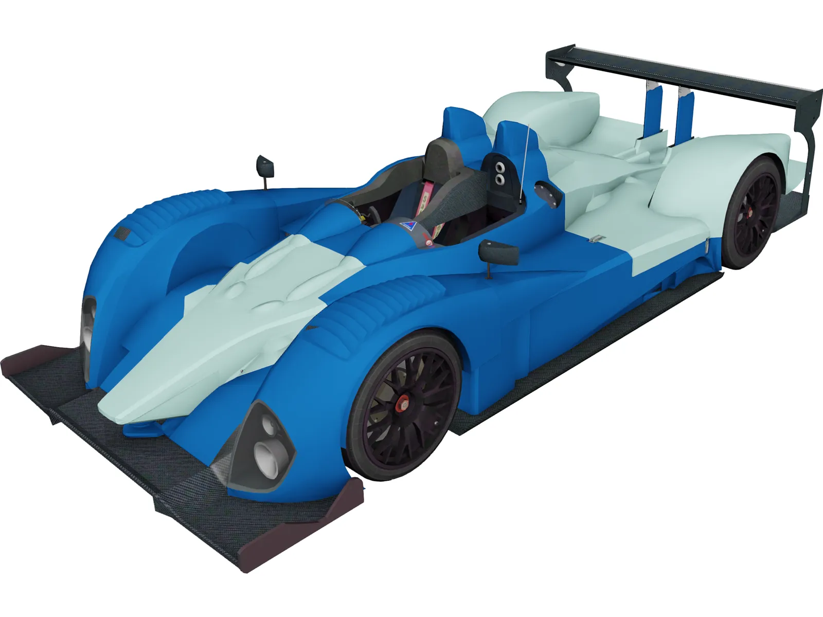 Courage LC70 LeMans 3D Model main preview