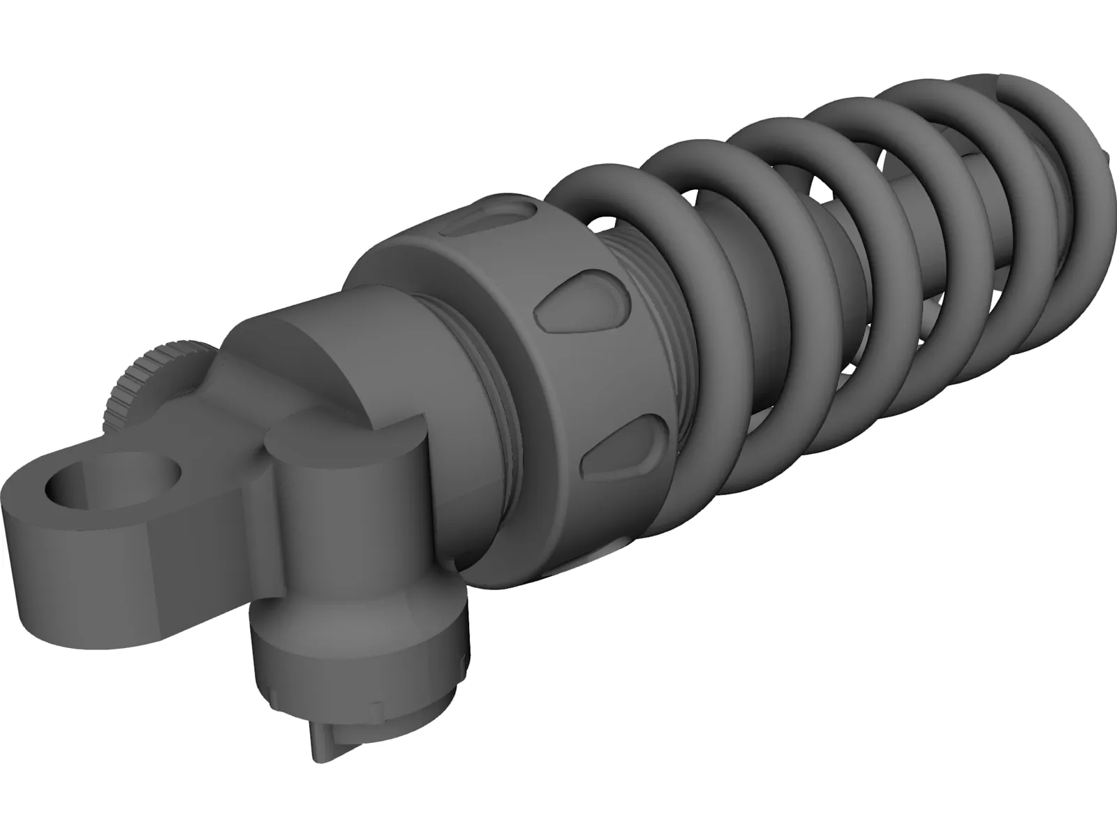 Stratos Helix Pro Shock 3D Model main preview