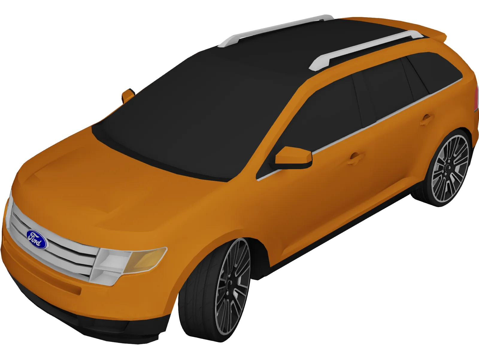 Ford Edge (2010) 3D Model main preview