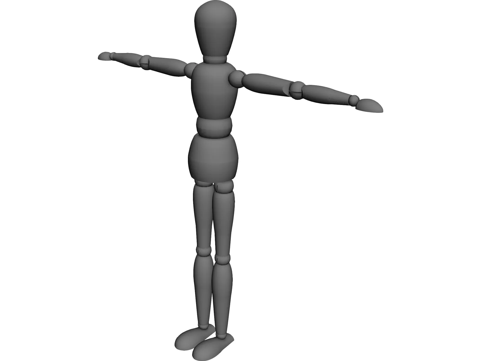 Dummy 3D Model main preview