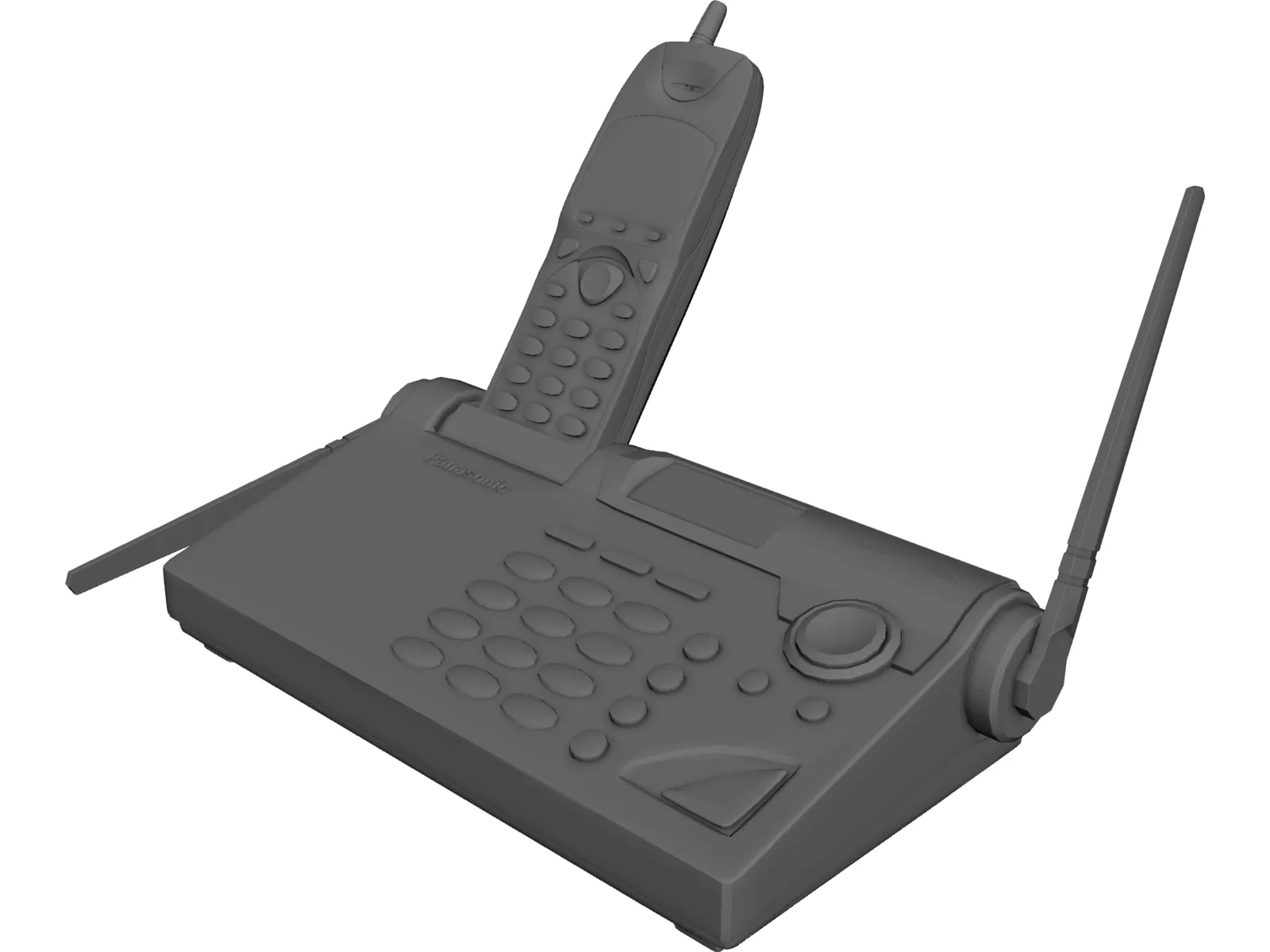 Phone Panasonic 3D Model main preview