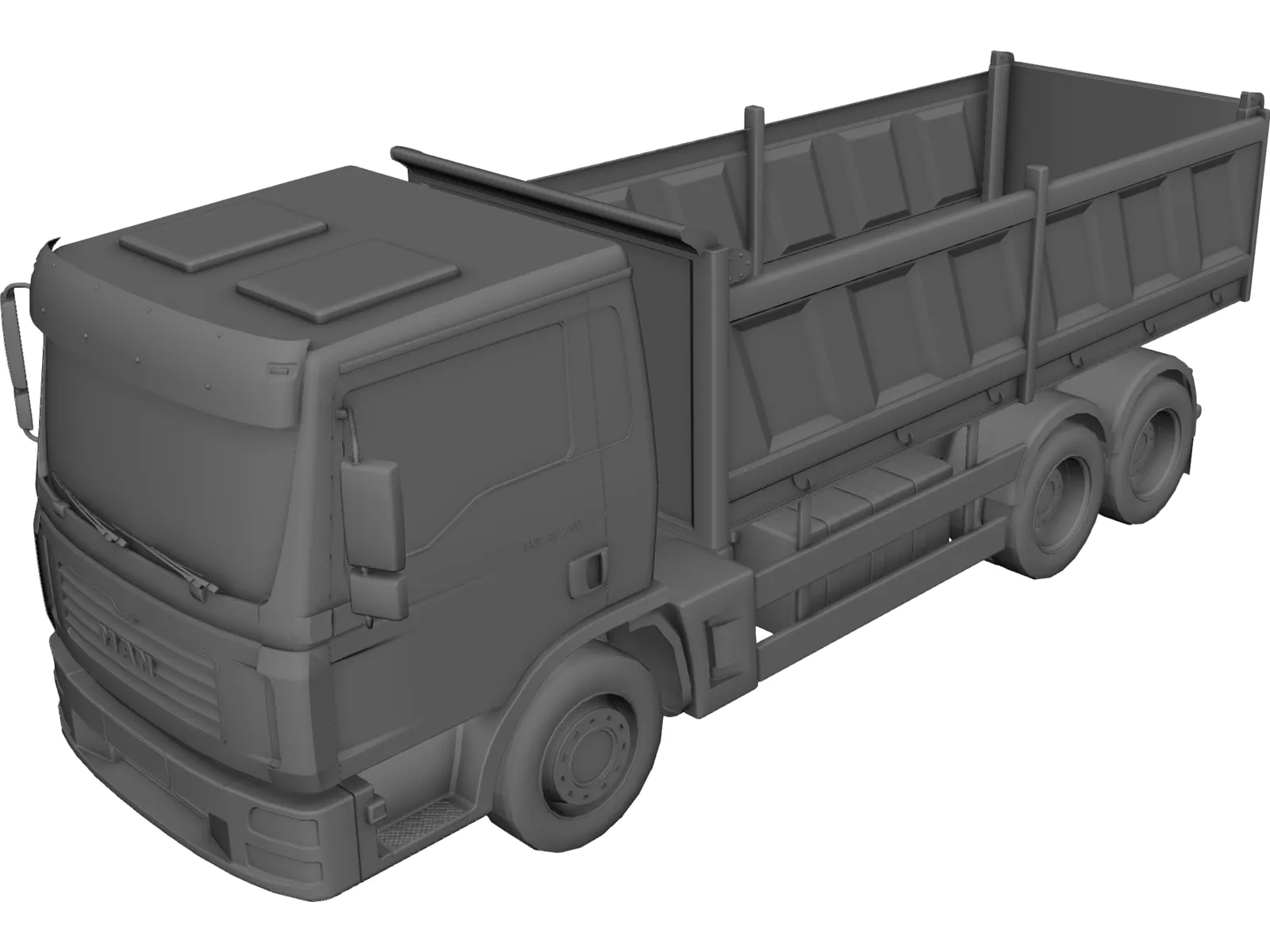 MAN T6L8.210 Truck 3D Model main preview