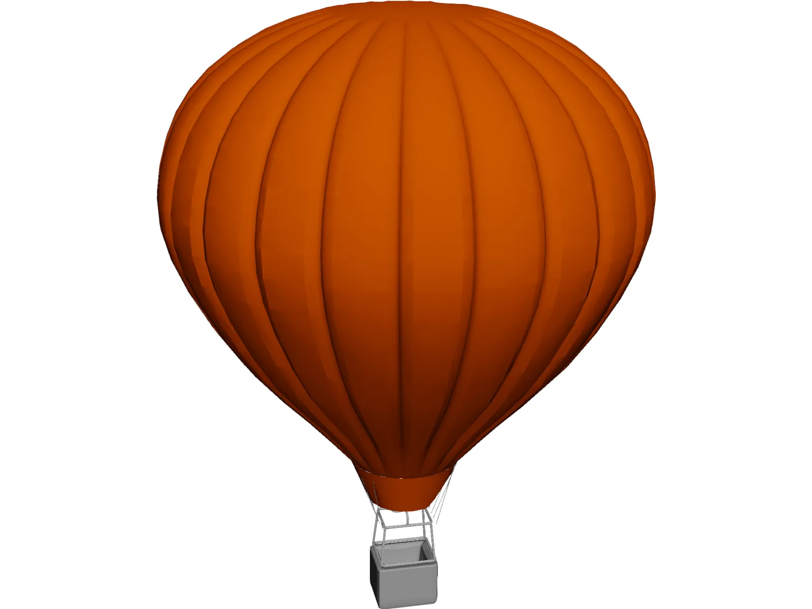 Air Sphere Balloon 3D Model main preview