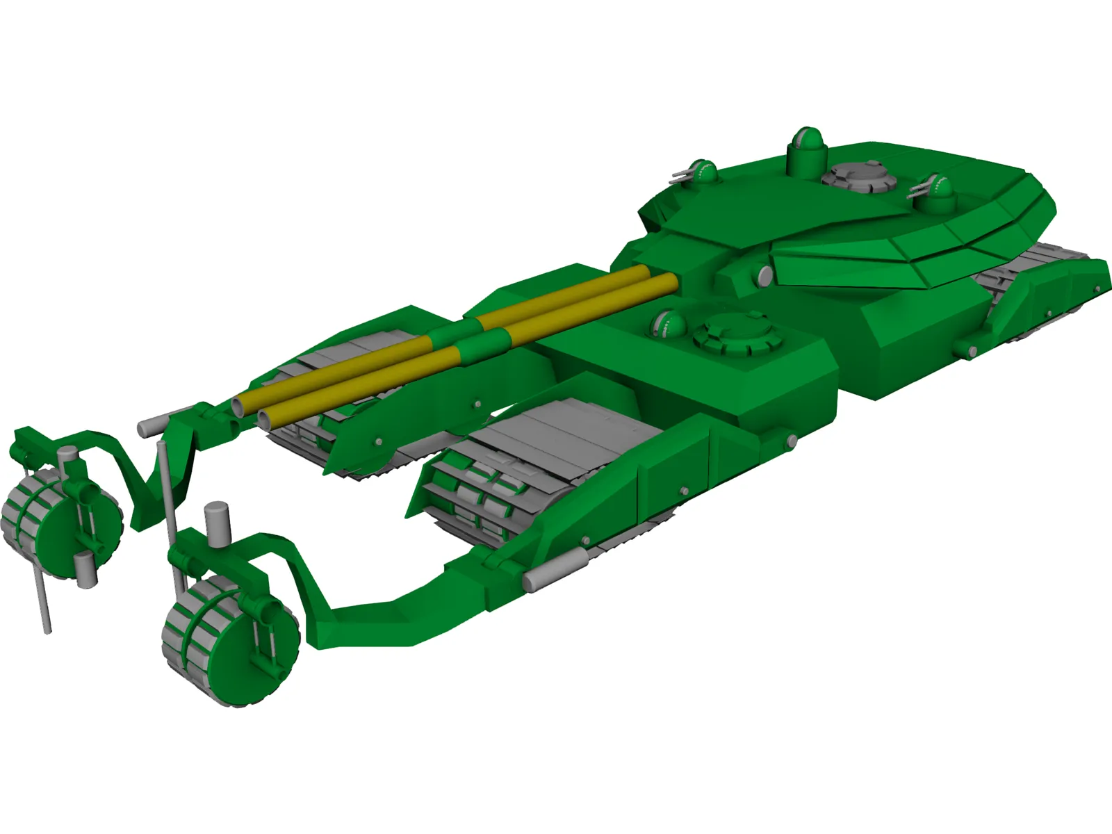 T-9000 3D Model main preview