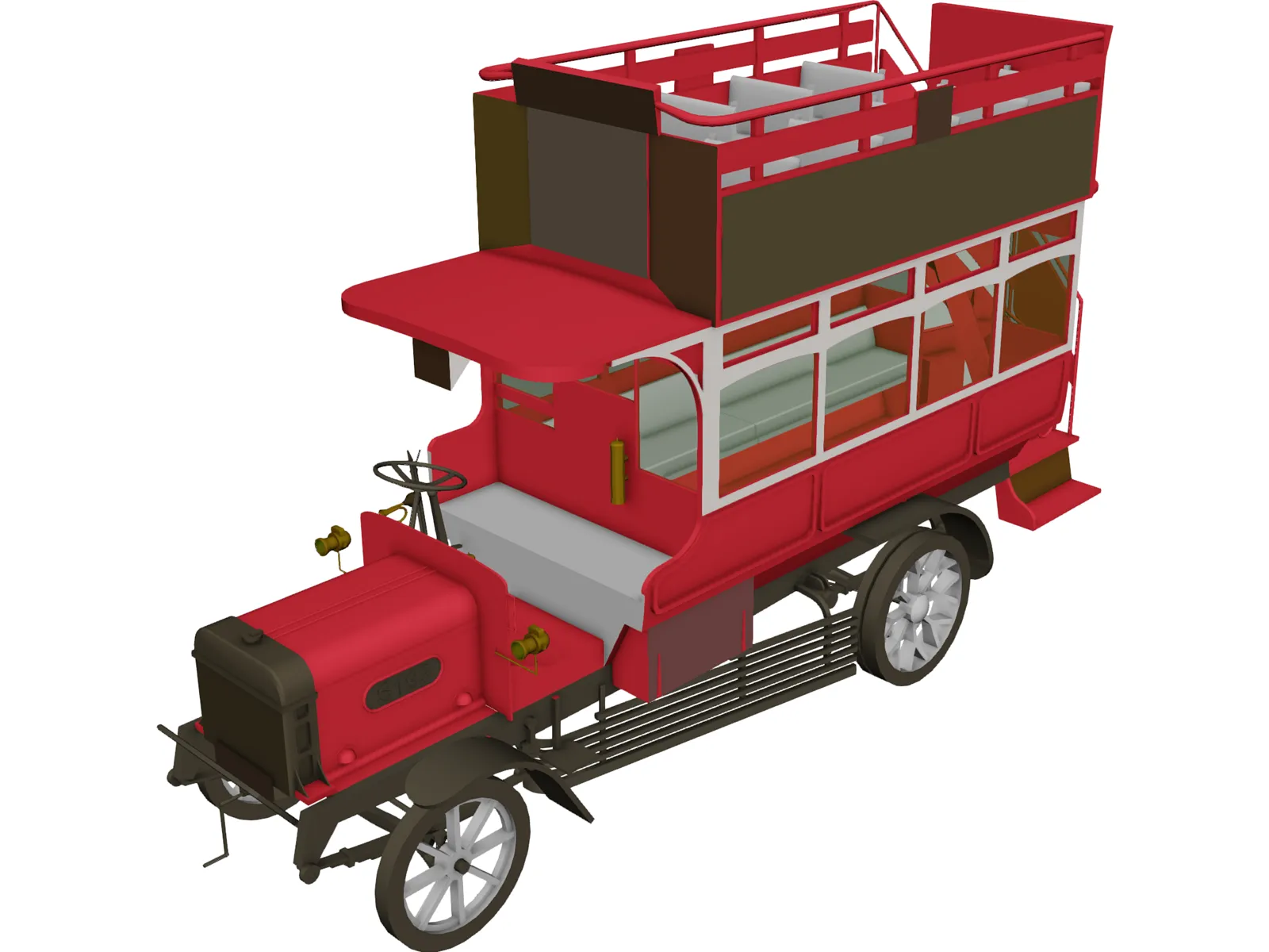Omnibus S 193 3D Model main preview