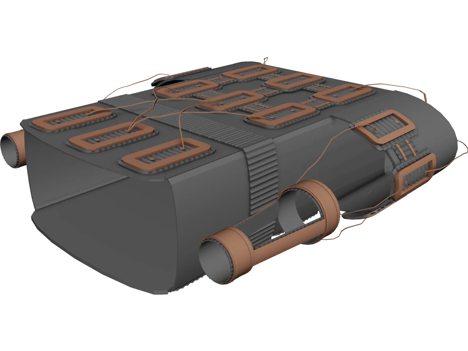 Powersuit 3D Model main preview