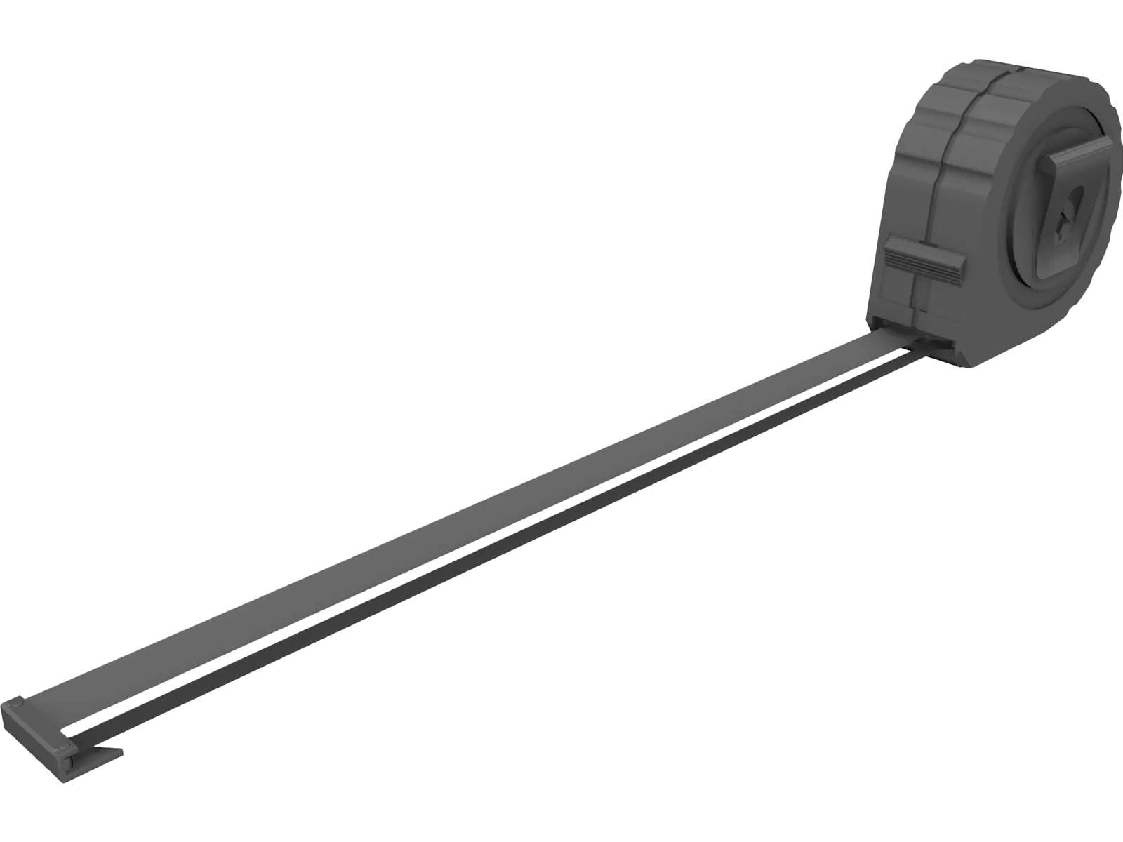 Ruler 3D Model main preview