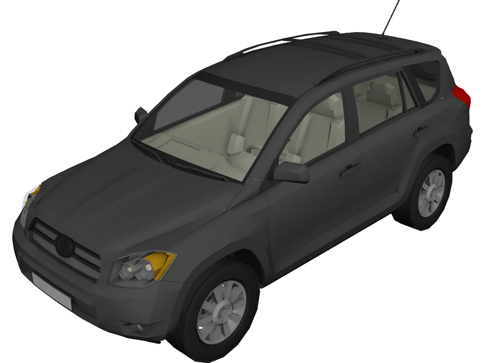Toyota RAV4 (2008) 3D Model main preview