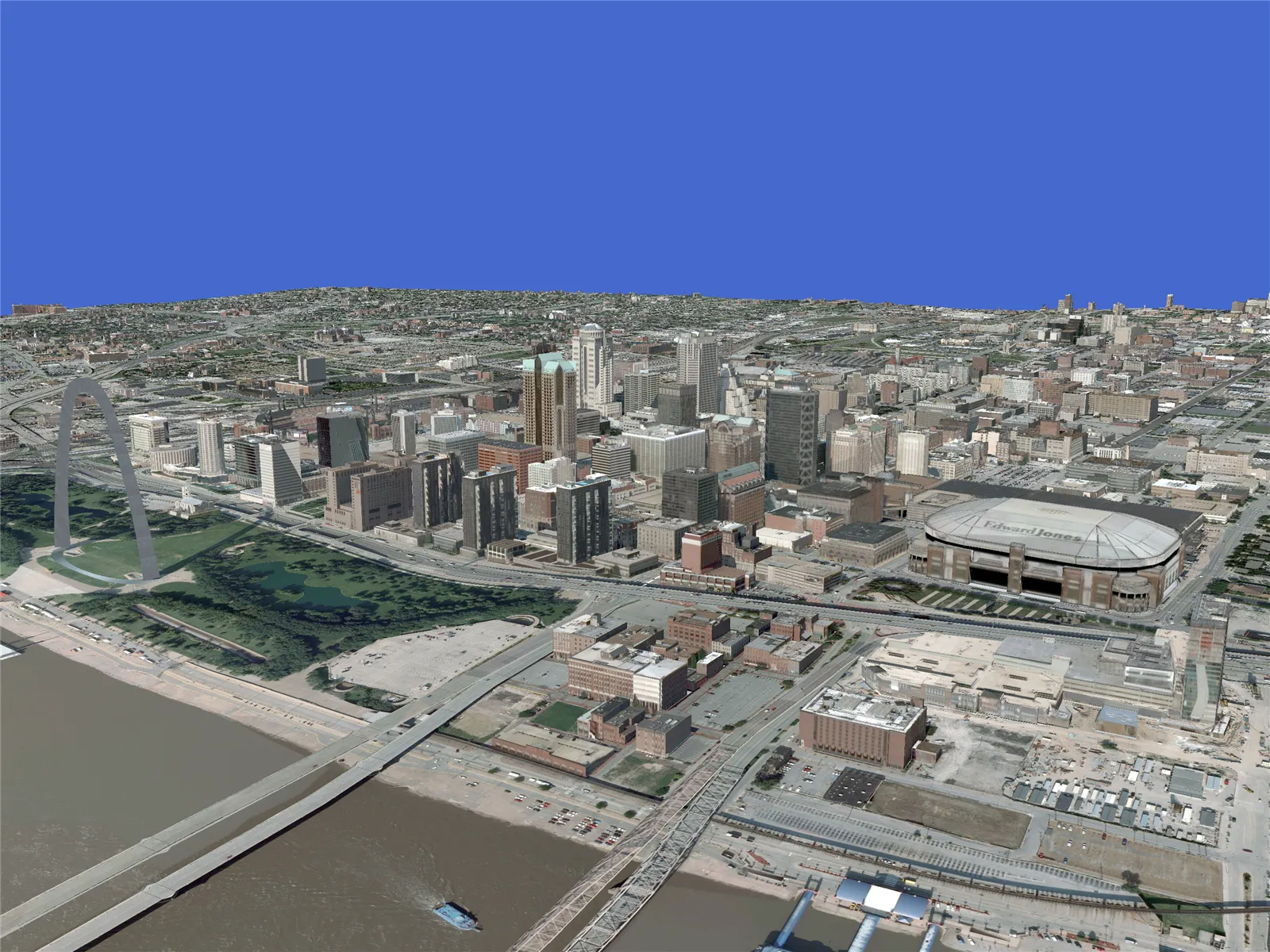 St. Louis City 3D Model main preview