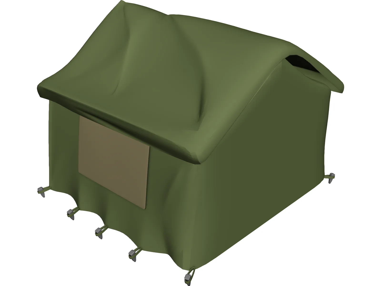 Camping Tent 3D Model main preview