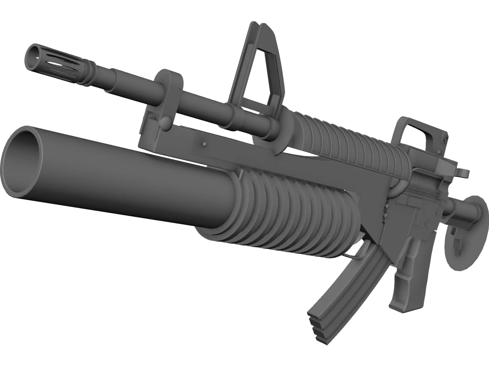M4 3D Model main preview