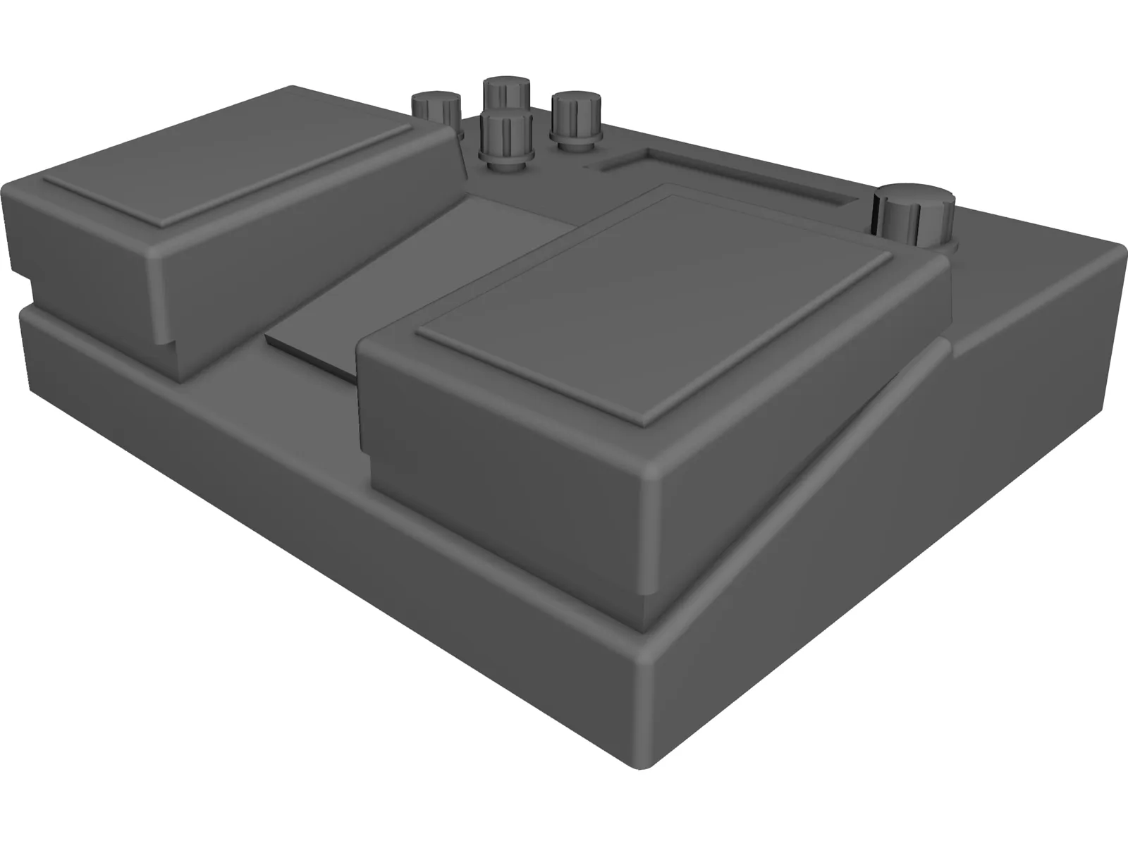 Boss DD-20 Guitar Pedal 3D Model main preview