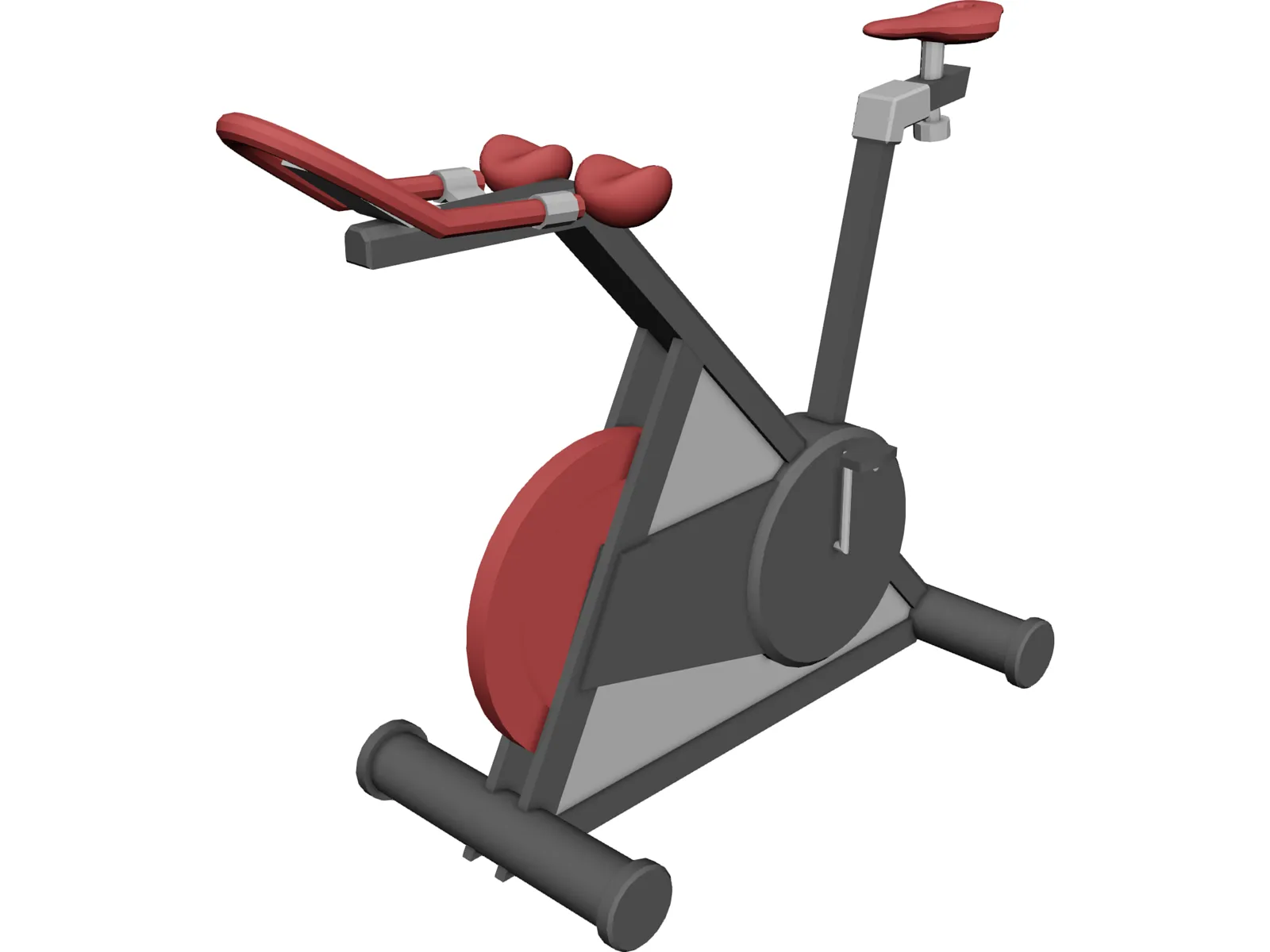 Bike Machine 3D Model main preview