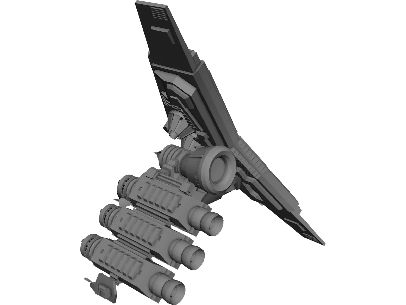 Nebulon Ranger 3D Model main preview