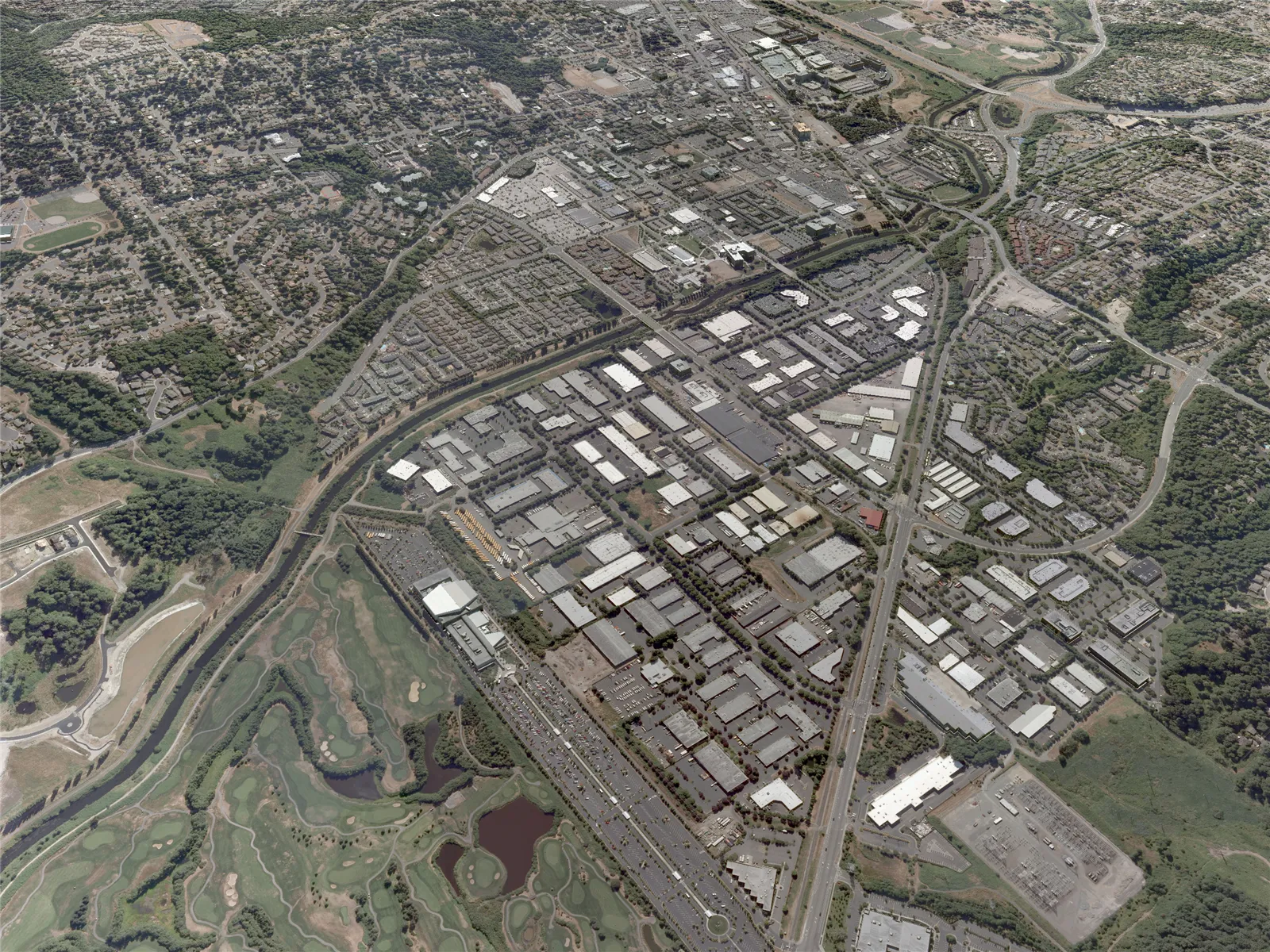 Redmond City, North 3D Model main preview