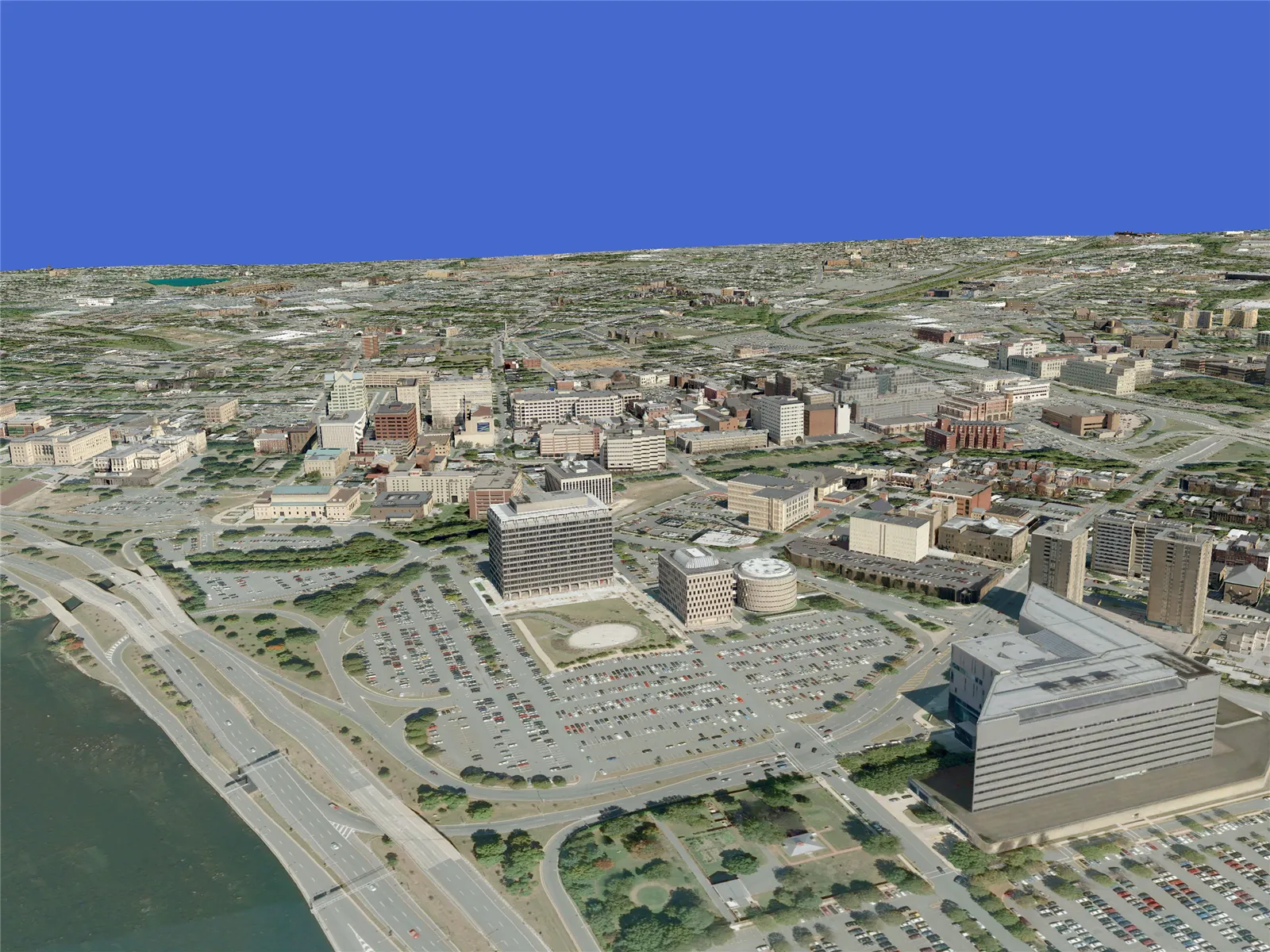 Trenton City 3D Model main preview