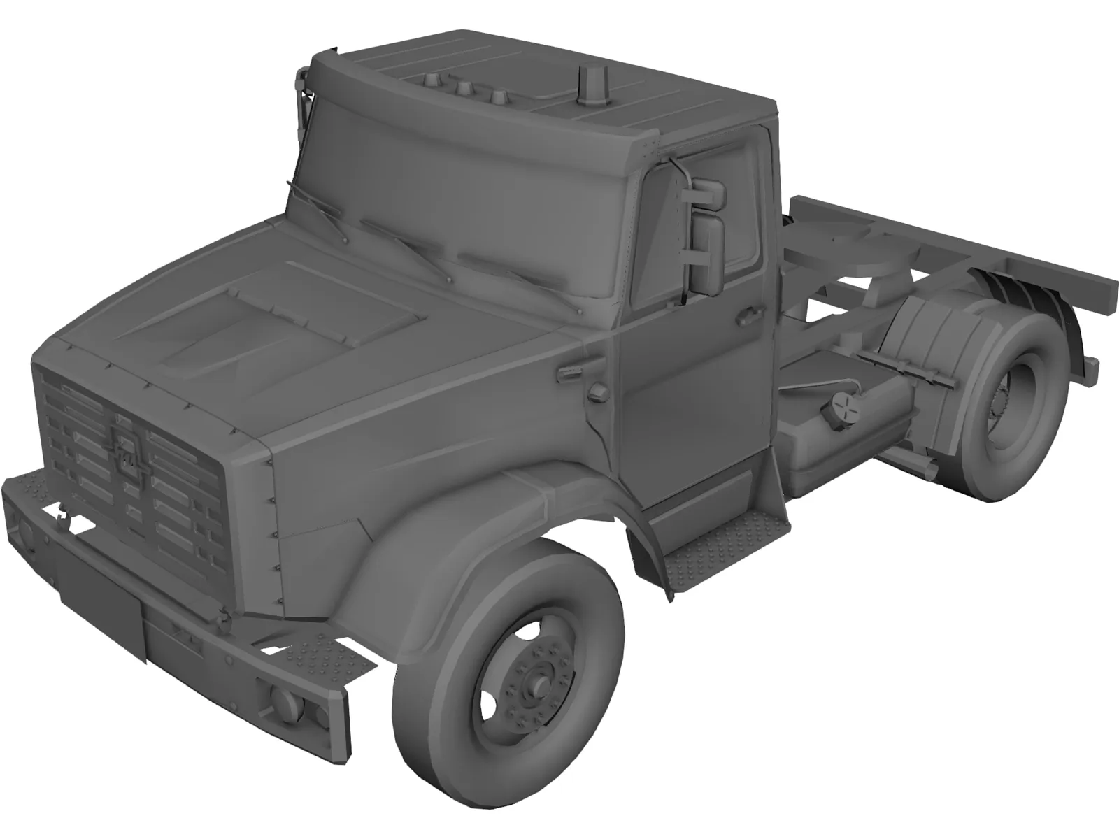 ZIL 4421 3D Model main preview