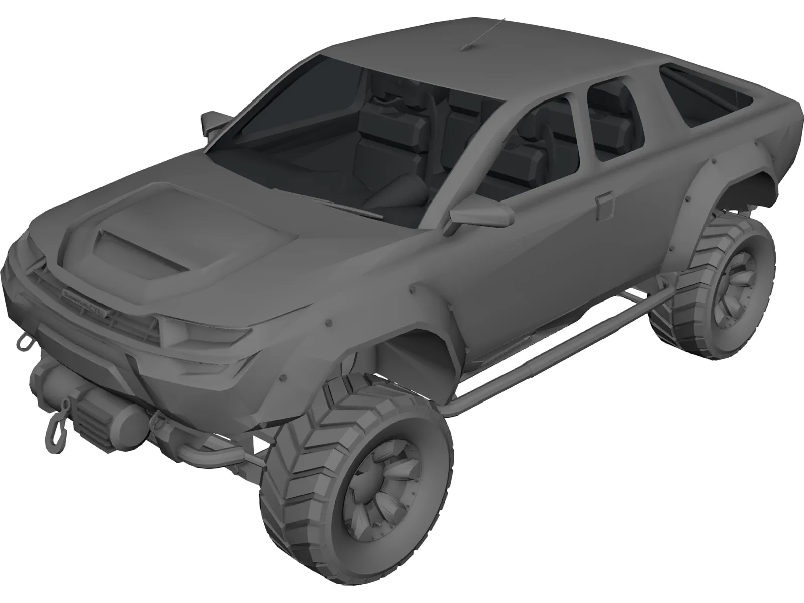 Maxximus 16 ATX 3D Model main preview